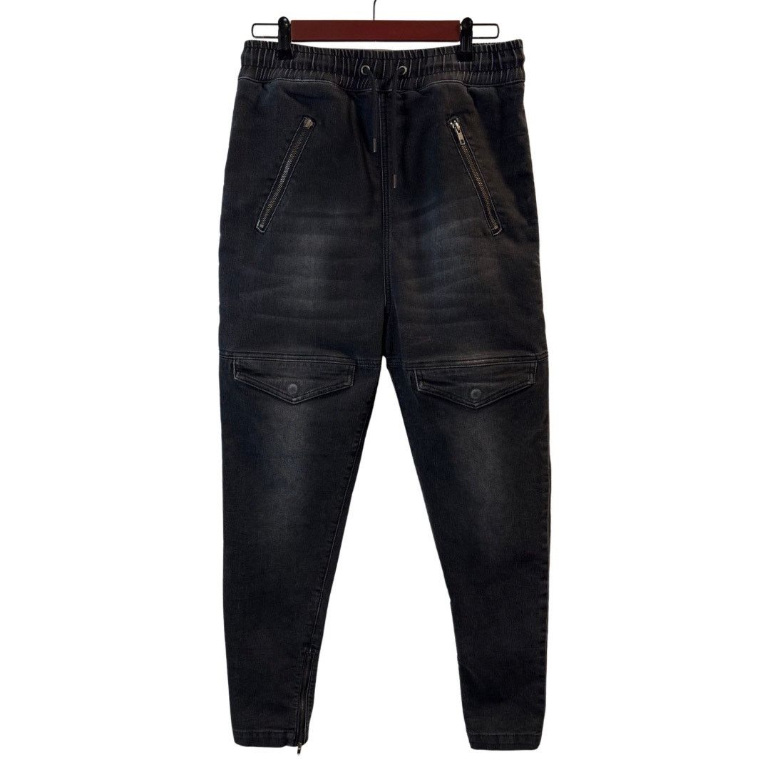 I Love Ugly I Love Ugly Men’s Black Utility Jeans Size M Size US 29 - 1 Thumbnail