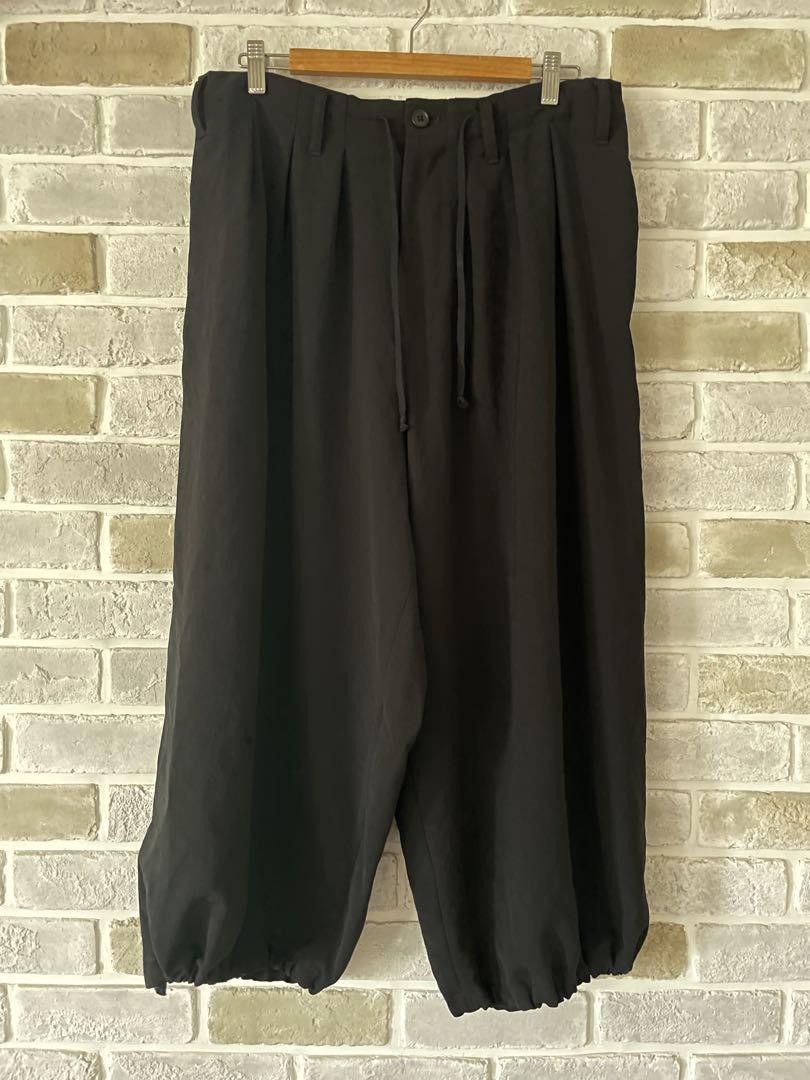 Yohji Yamamoto Pour Homme Sarouel Baloon Pants HW-P78-900 Size US 35 - 1 Thumbnail