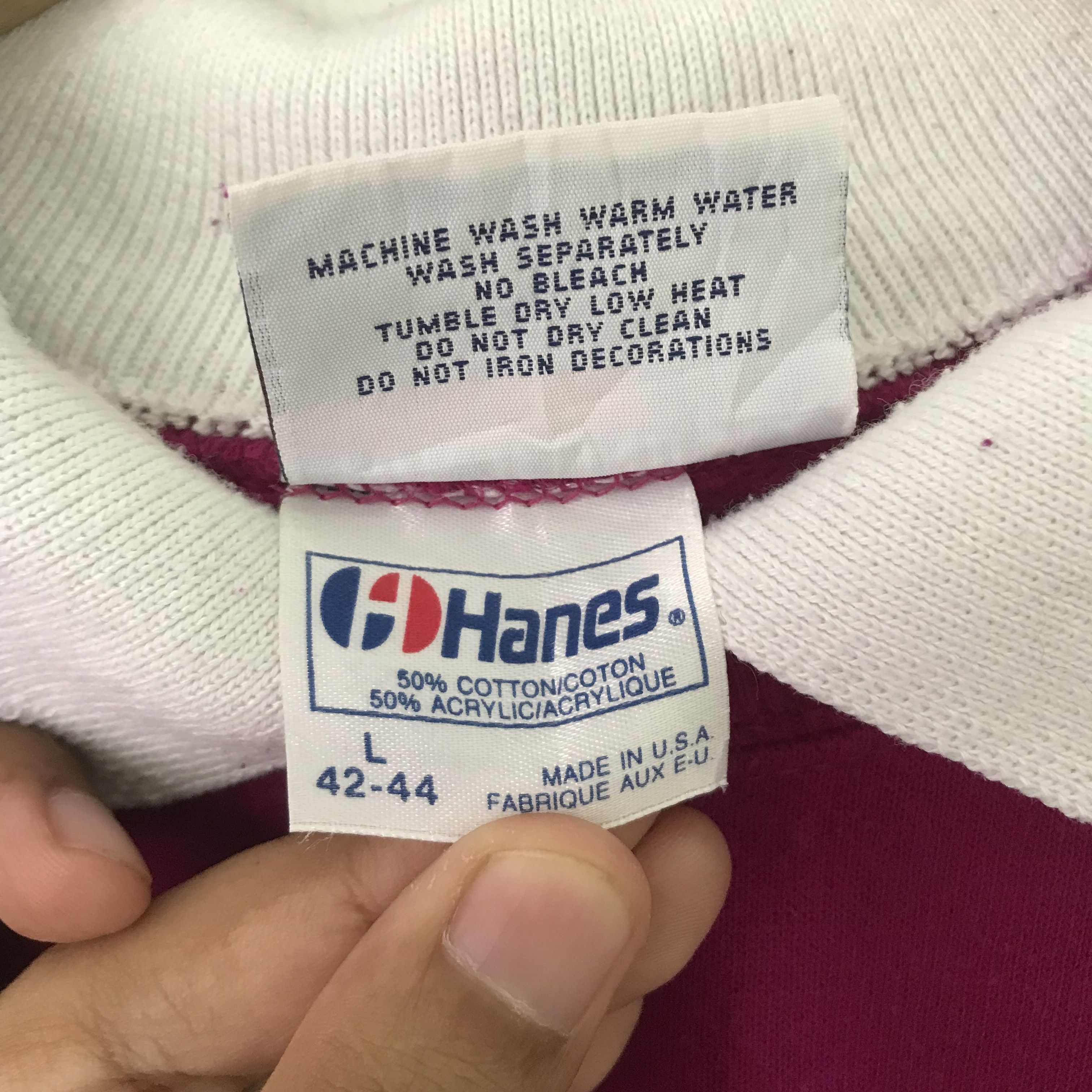 NCAA ntage 90s Morning Sun Pink Sweatshirt- 595 Size US M / EU 48-50 / 2 - 8 Thumbnail