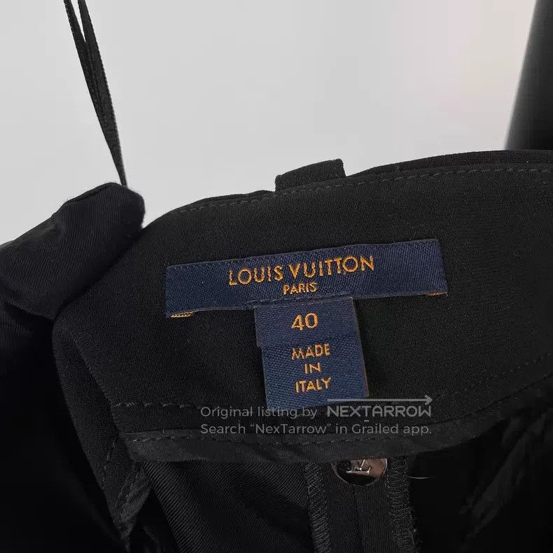 Louis Vuitton Louis Vuitton Black Silver Button Suit Shorts Size US 40 / EU 56 - 5 Thumbnail