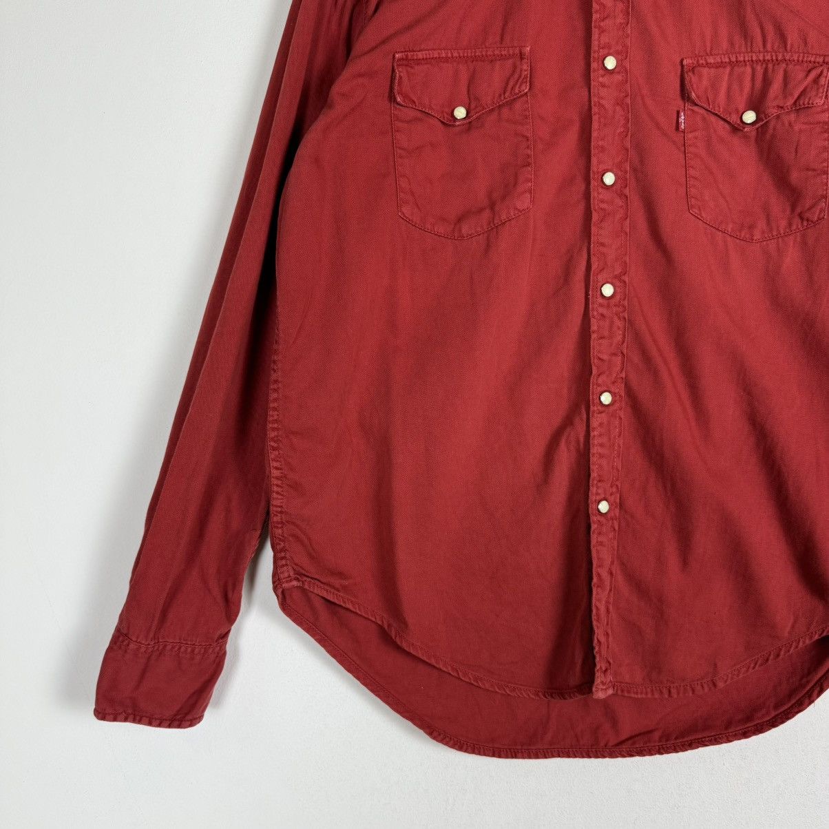 Levi's Levi’s Red Tab Pearl Snap Button Western Shirt Size US L / EU 52-54 / 3 - 2 Thumbnail