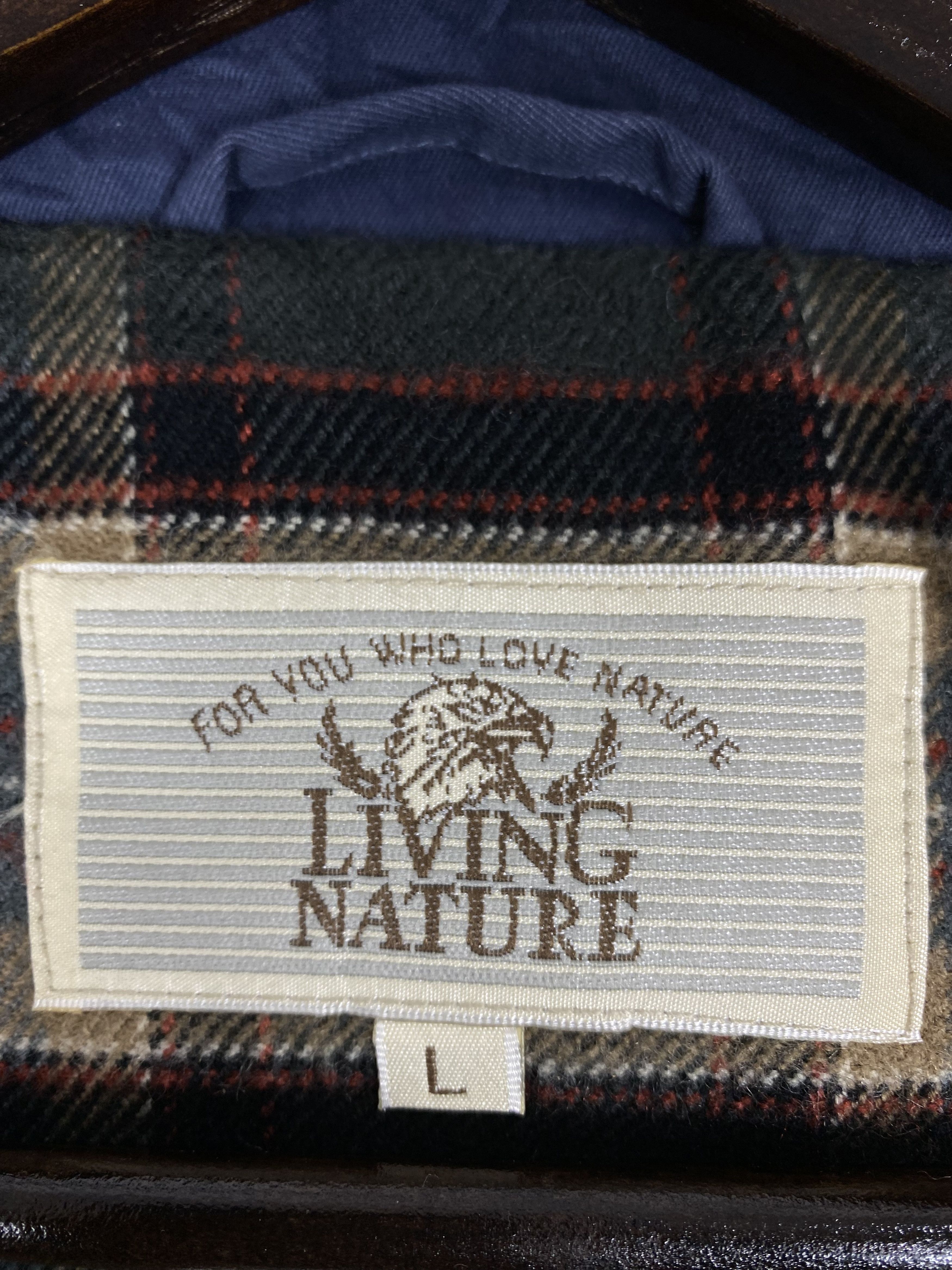 Japanese Brand Vintage Living Nature Hoodie Workwear Light Jacket Size US L / EU 52-54 / 3 - 10 Thumbnail