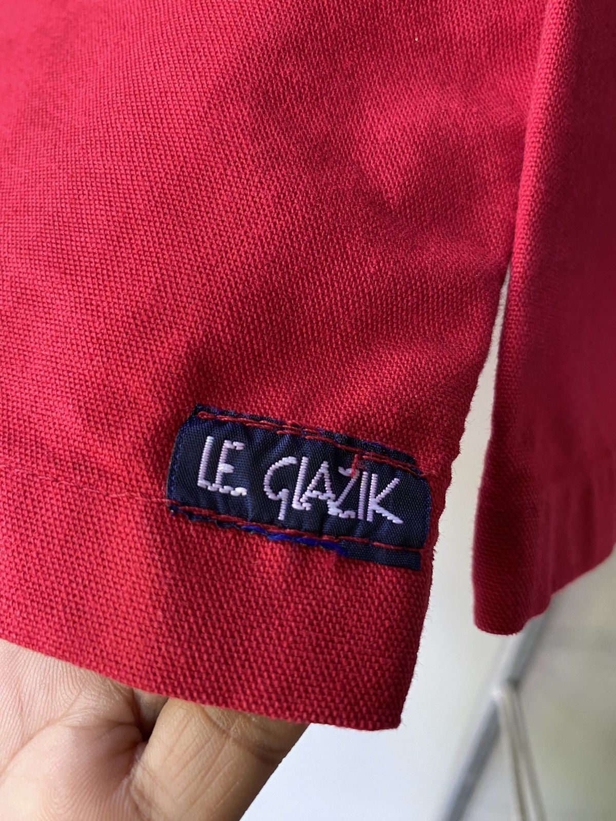 Vintage Le qlazil vintage red blouse Size US M / EU 48-50 / 2 - 5 Thumbnail