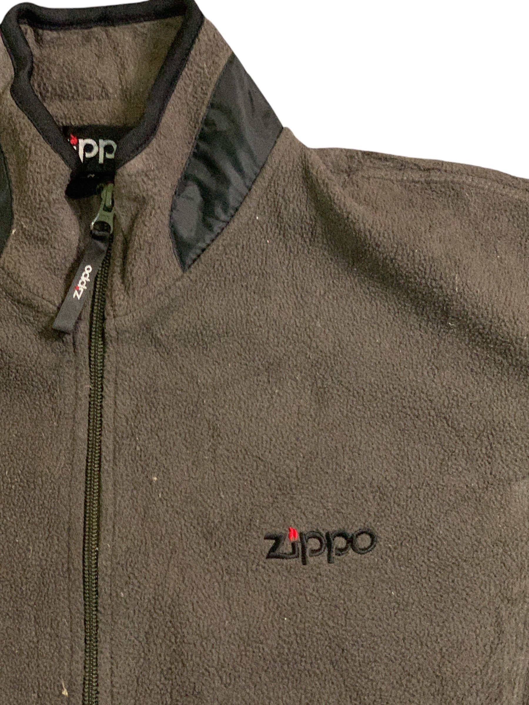Vintage × Zippo Rare Design Vintage Zippo Fleece Zipper Sweater Size US M / EU 48-50 / 2 - 8 Thumbnail