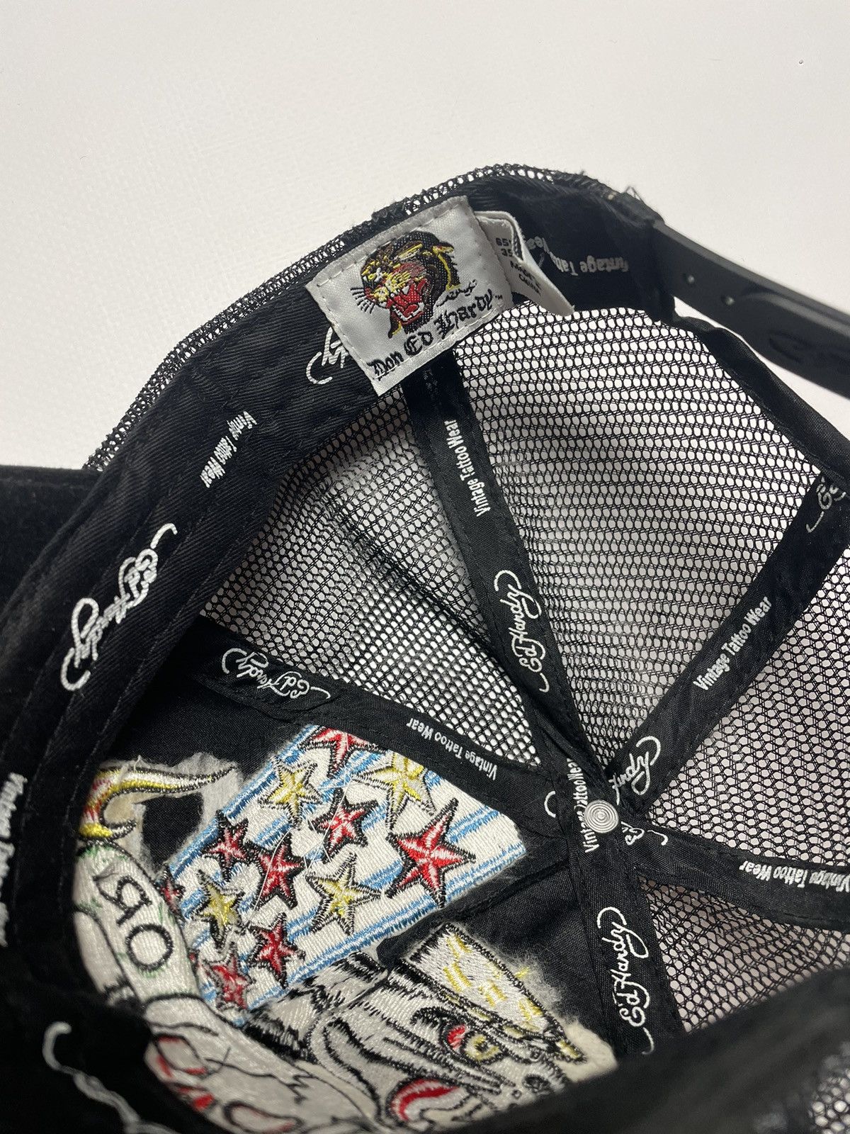 Ed Hardy × Vintage Ed Hardy Flame Cap Size ONE SIZE - 4 Thumbnail