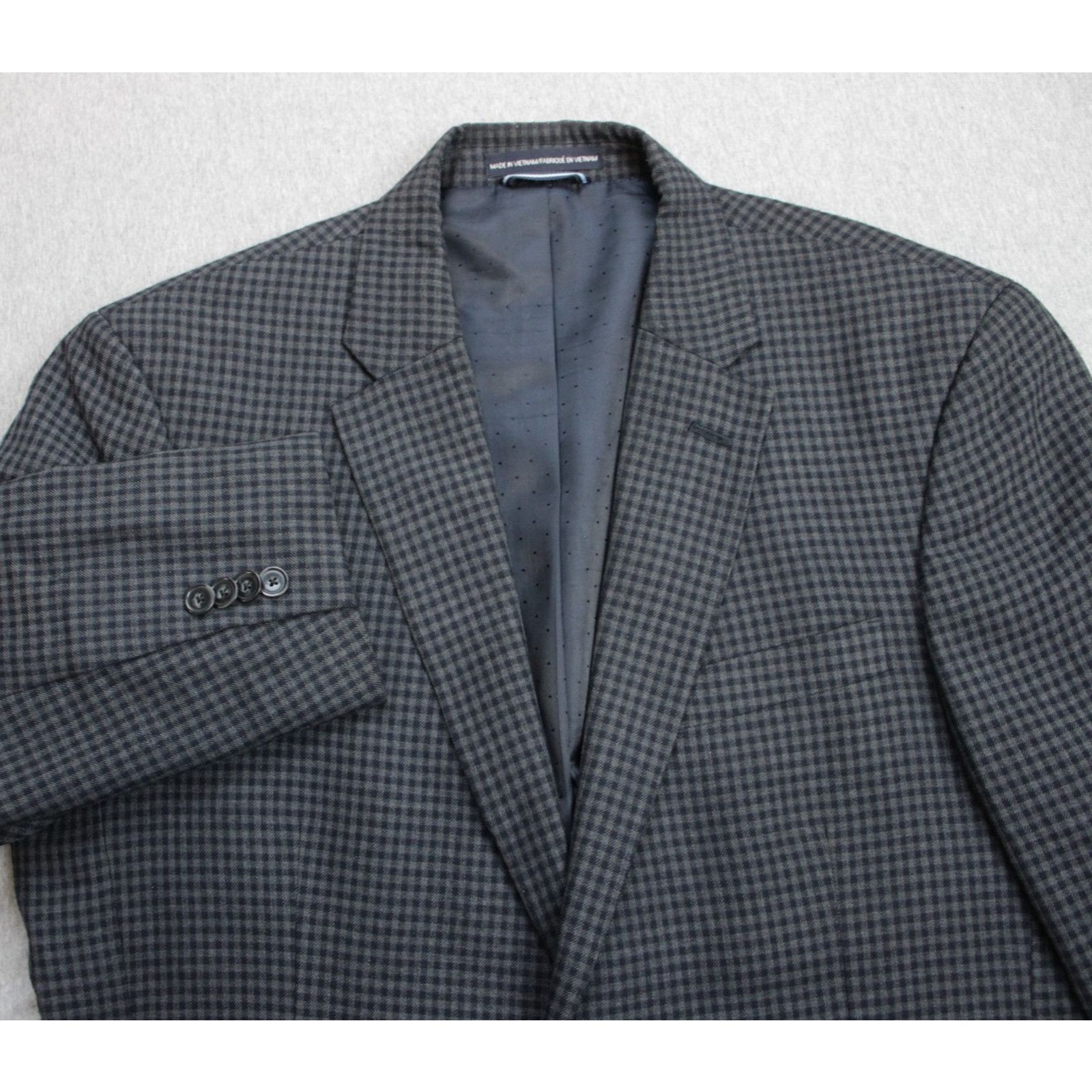 Tommy Hilfiger Tommy Hilfiger Blazer Mens Size 40R Gingham Check Size 40R - 1 Thumbnail