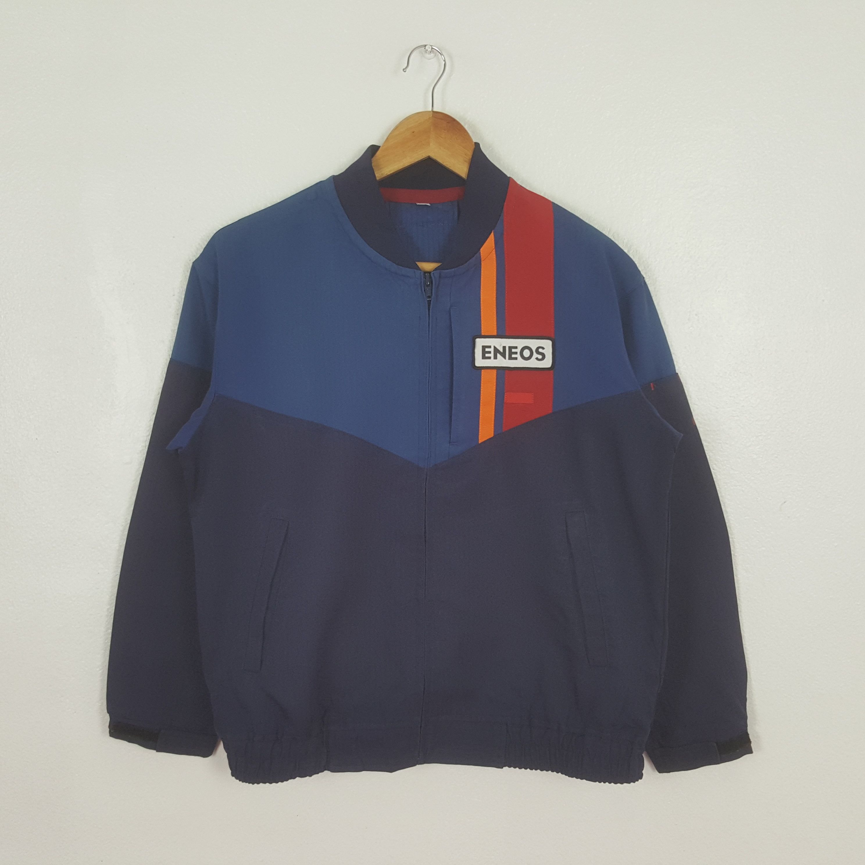 Japanese Brand Vintage Eneos Petroleum Oil Uniform Jacket C321N17 Size US S / EU 44-46 / 1 - 1 Thumbnail