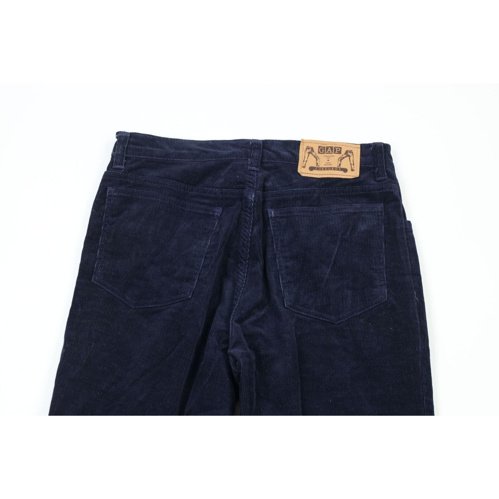 Gap × Vintage Vintage 70s Gap Faded Flared Straight Leg Corduroy Pants Size US 30 / EU 46 - 9 Thumbnail