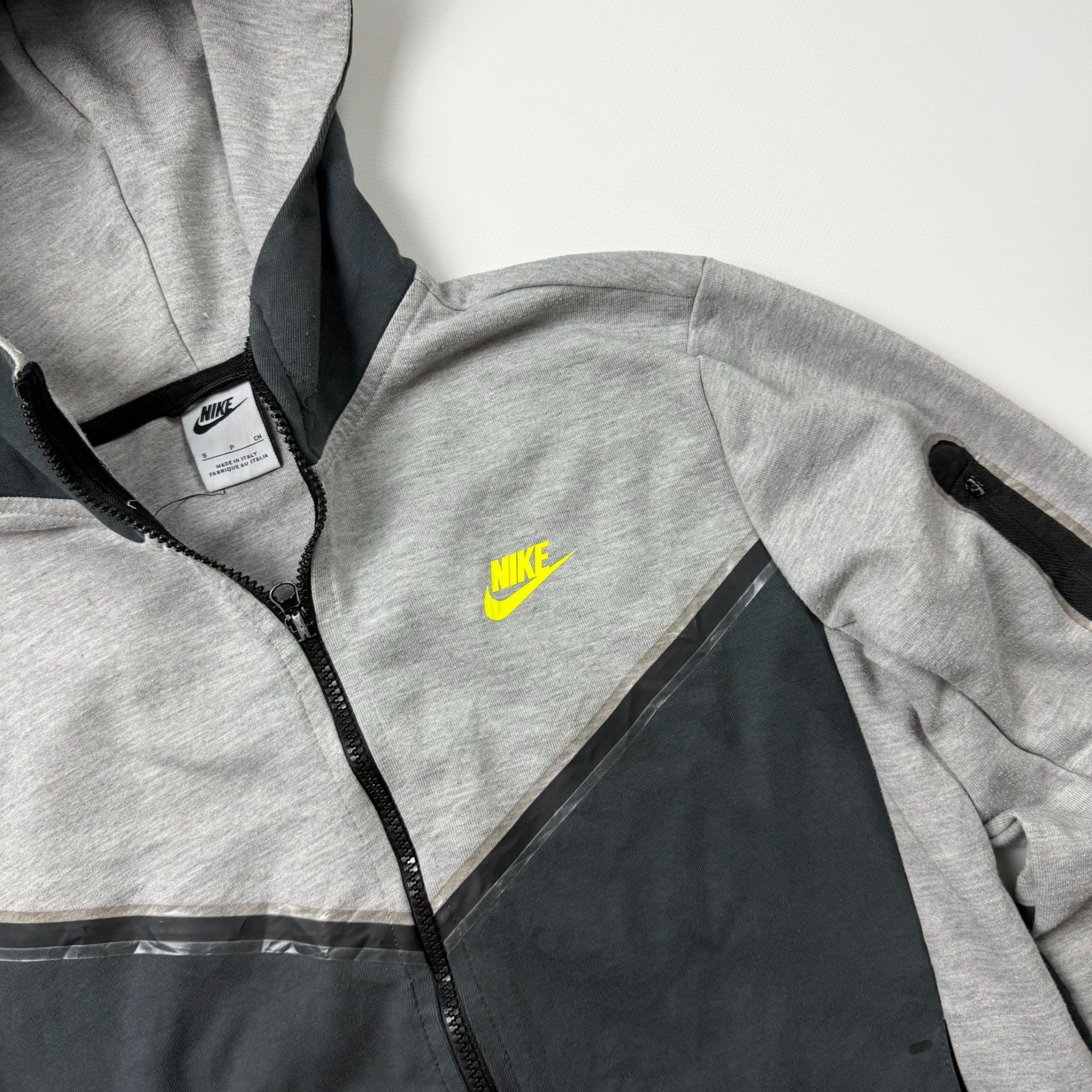 Nike Nike Tech Fleece Windrunner S Grey Heather Drill Y2K Full Zi Size US S / EU 44-46 / 1 - 4 Thumbnail