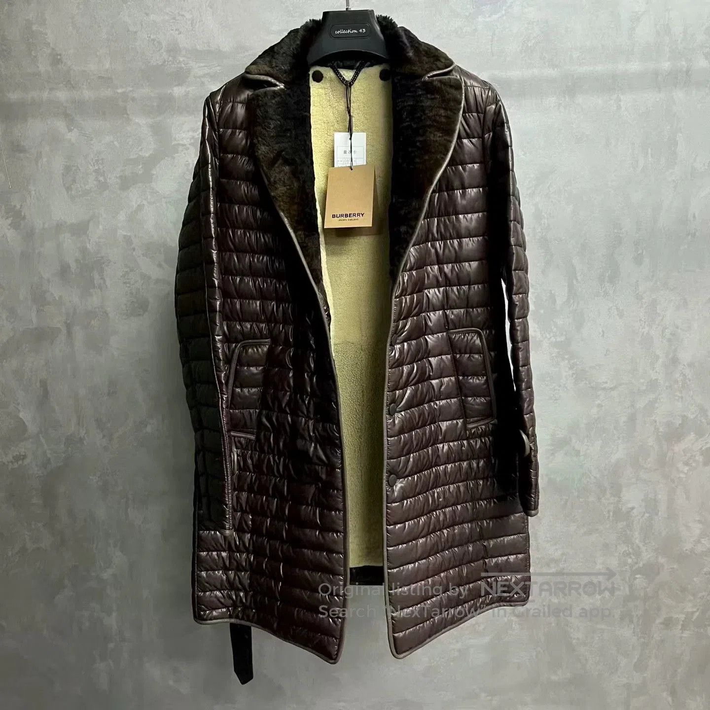 Burberry Burberry Dark Brown Lamb Wool Jacket. Size US M / EU 48-50 / 2 - 7 Thumbnail