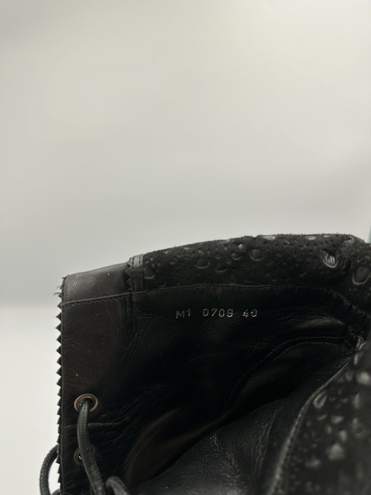 Dior Christian Dior leather lace up Boots very rare Size US 9 / IT 39 - 18 Thumbnail