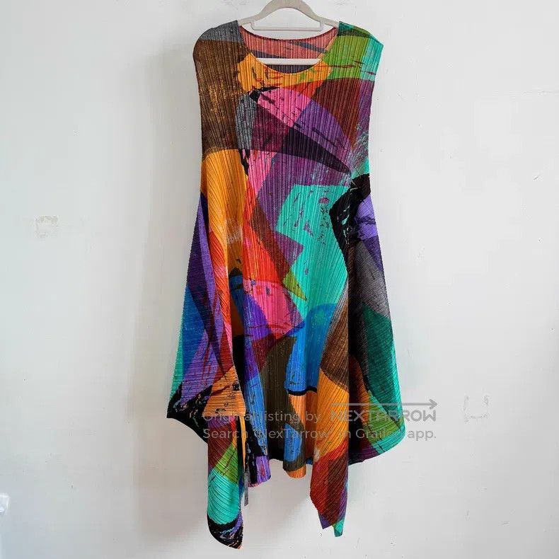 Issey Miyake Issey Miyake Flower Blossom Dress Size L / US 10 / IT 46 - 1 Thumbnail