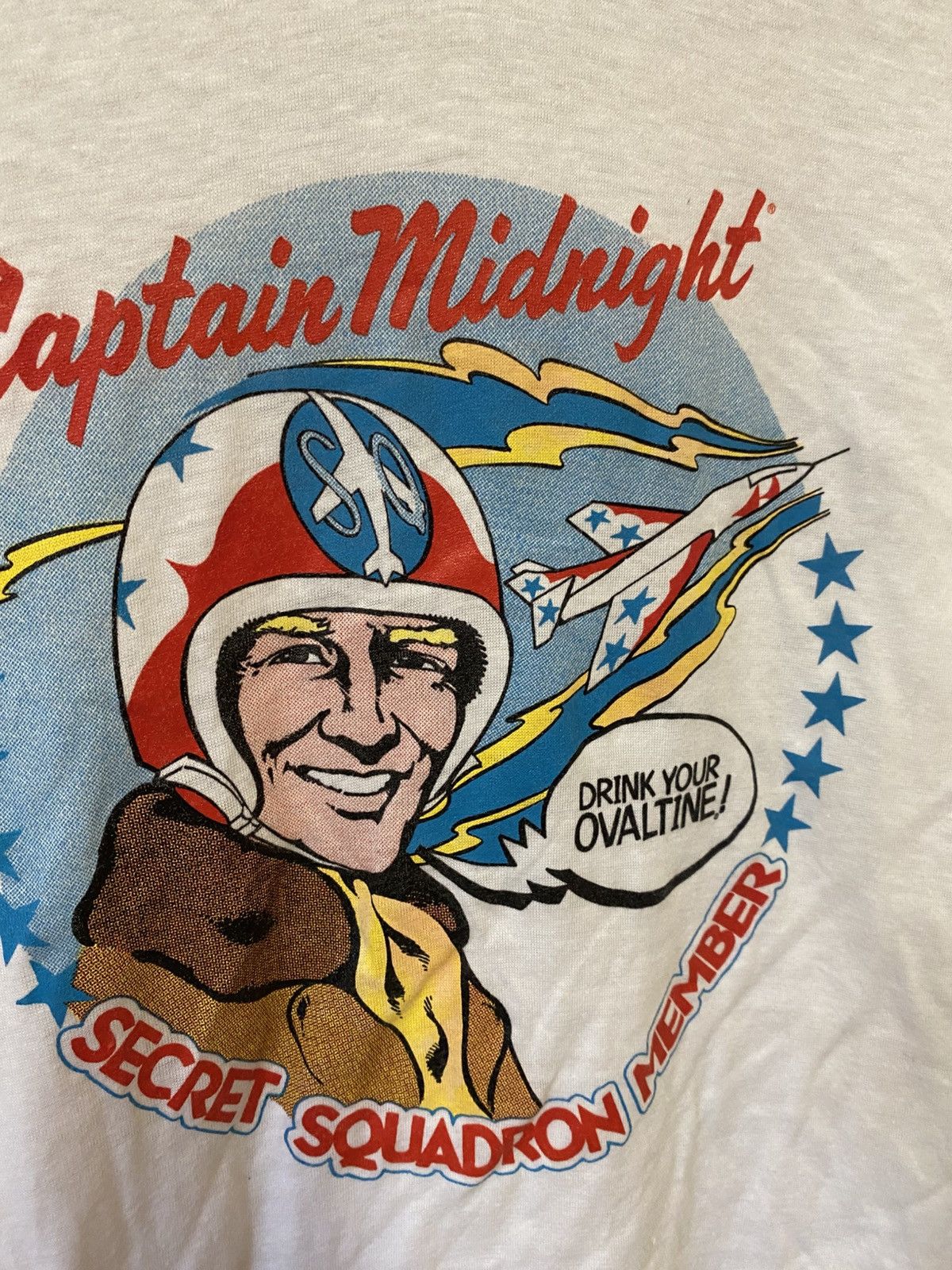 Vintage Captain Midnight Secret Squadron Member T-Shirt Size US S / EU 44-46 / 1 - 3 Thumbnail