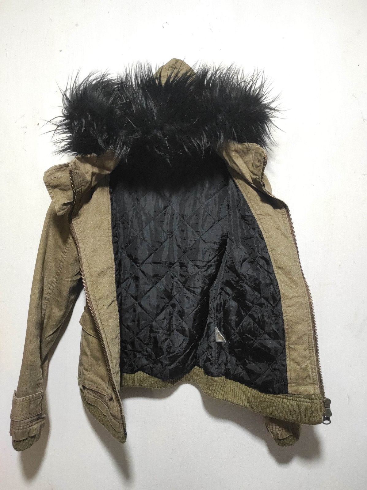 Japanese Brand Lucky Store double zip fur hoodie jacket ifsix LGB style Size US S / EU 44-46 / 1 - 8 Thumbnail