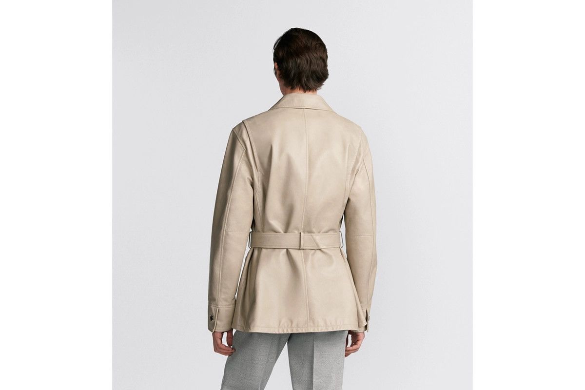 Dior o1bcso1str0226 Couture Safari Jacket in Beige Size US S / EU 44-46 / 1 - 6 Thumbnail