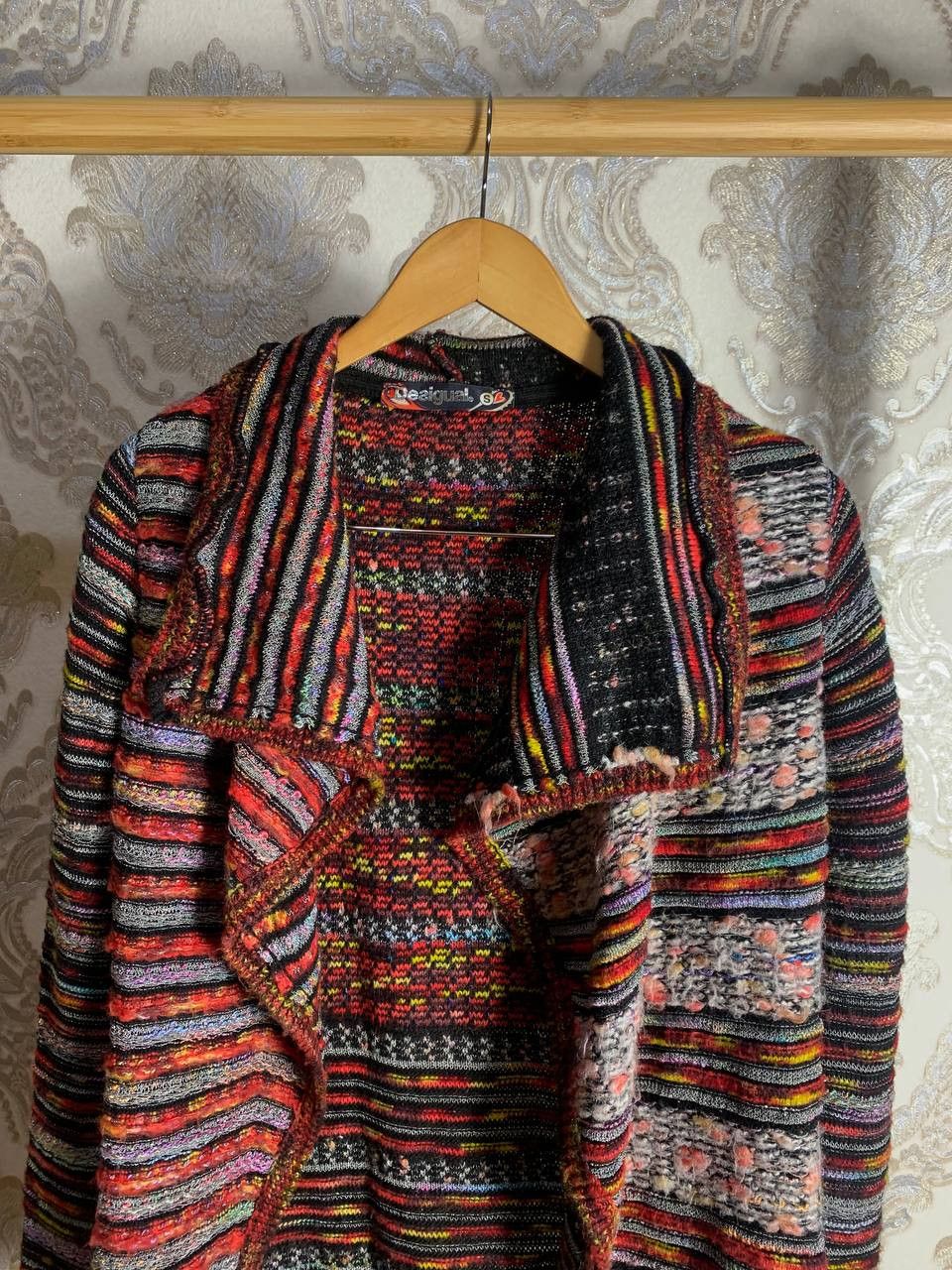 Desigual Vintage DESIGUAL Italian Designer Cardigan Casual Classic Size S / US 4 / IT 40 - 2 Thumbnail