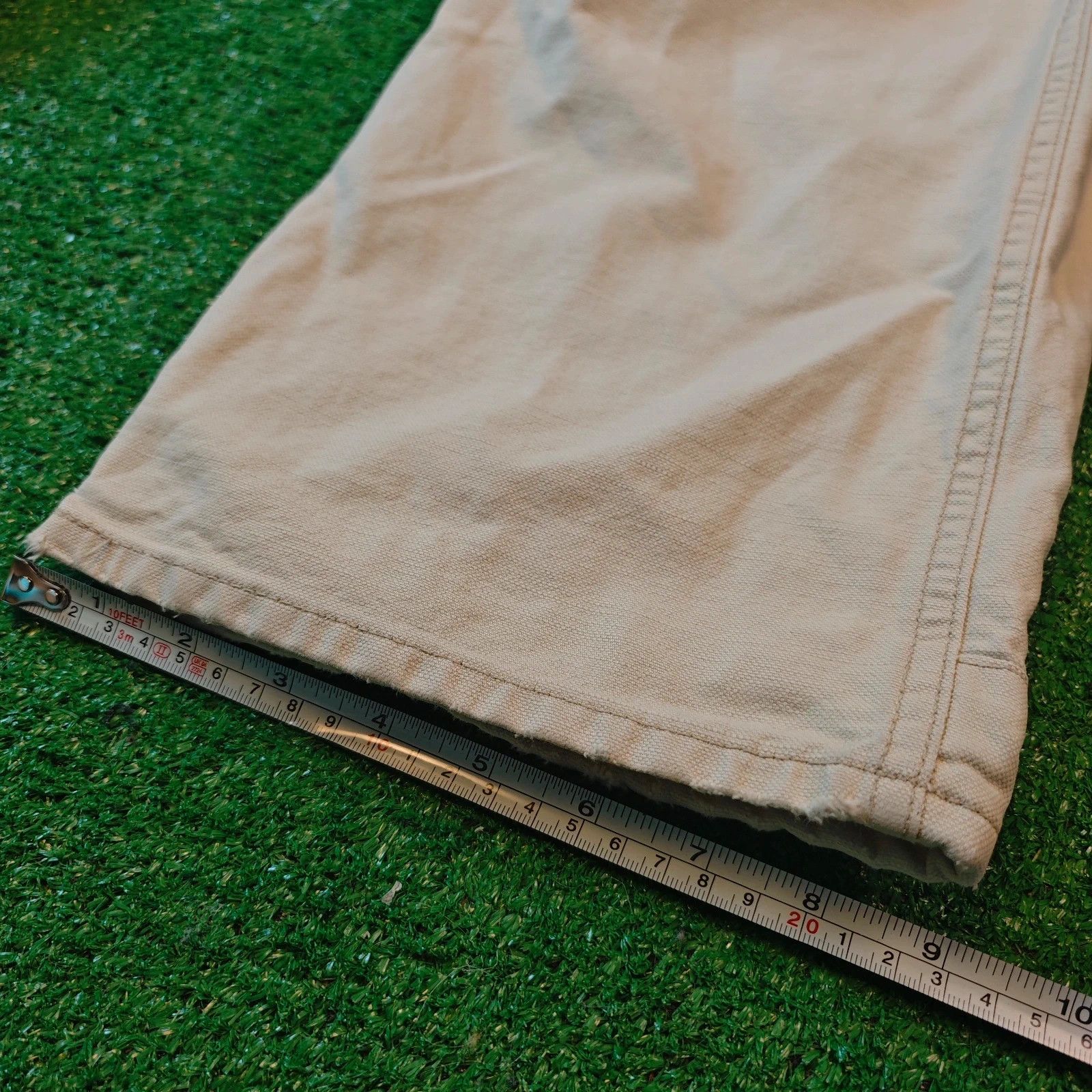 G-Star Vintage G-star Elwood Jeans Mens 32x32 cream straight 90s Size US 32 / EU 48 - 10 Thumbnail