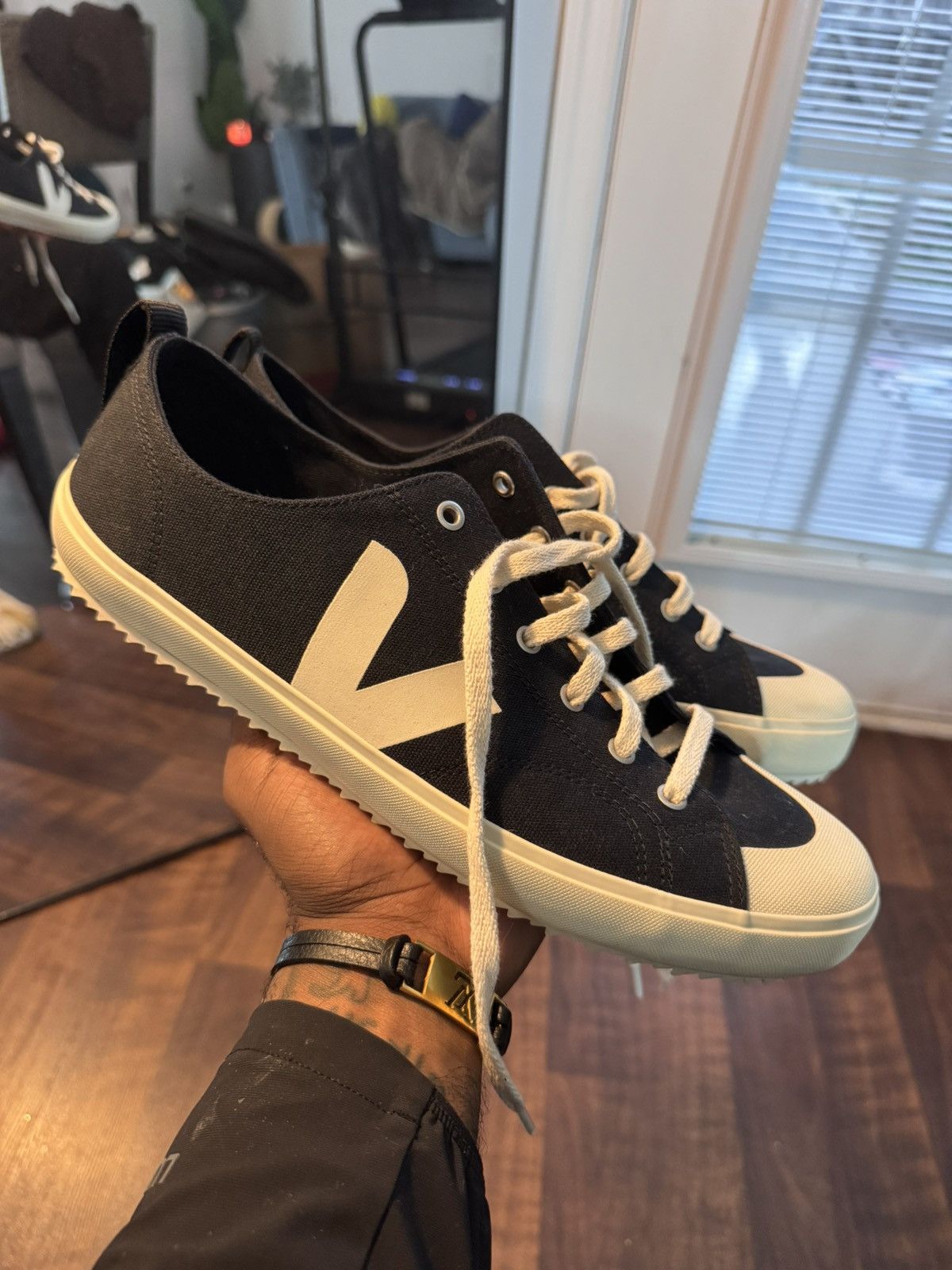 Rick Owens × Veja Veja Rick Owens Nova Canvas Low’s Size US 12 / EU 45 - 2 Thumbnail