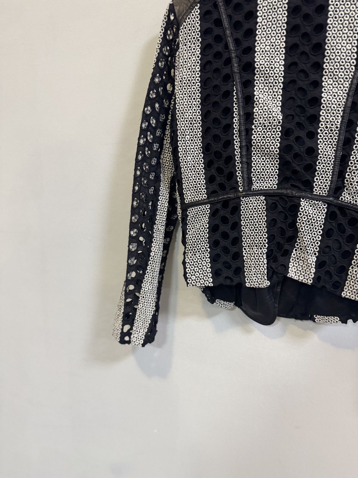 If Six Was Nine × Japanese Brand CRAZY Style Leather Jacket Opium Size XS / US 0-2 / IT 36-38 - 8 Thumbnail