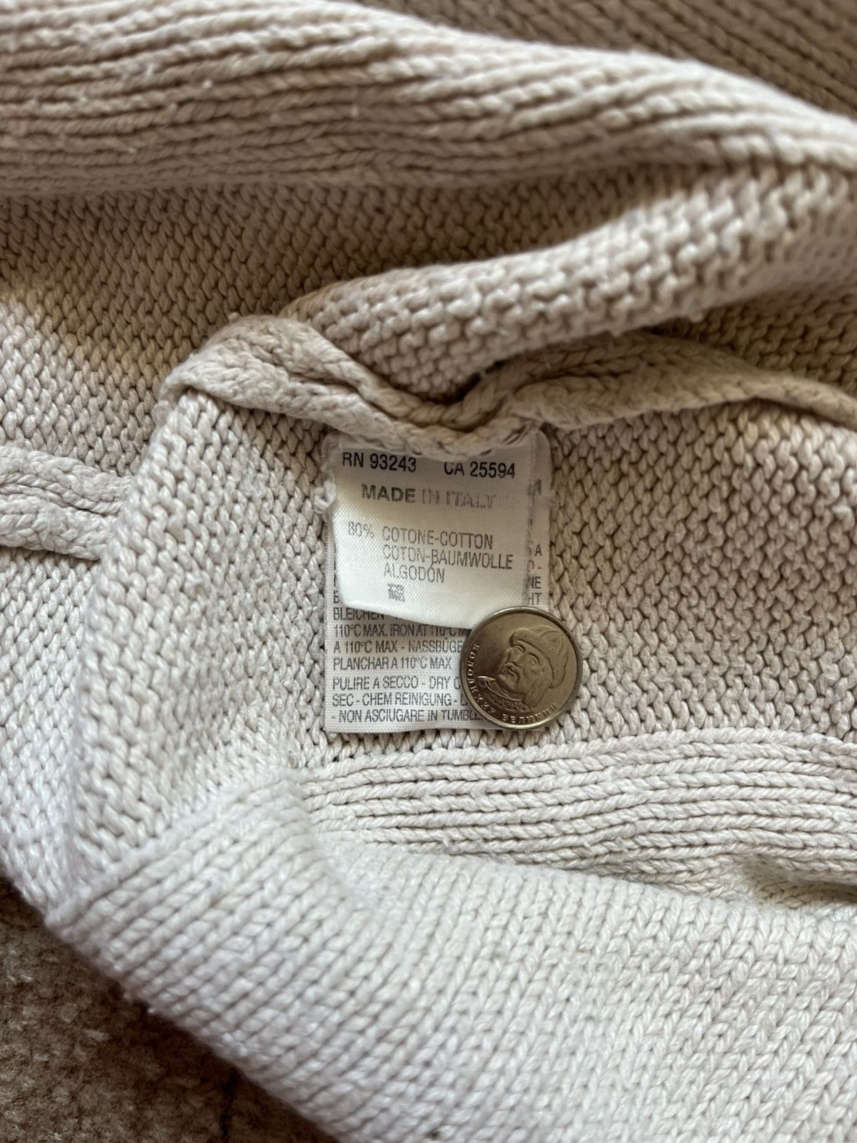 Diesel Diesel Vintage Knit Sweater Men's 90s Big Logo Made In Italy Size US L / EU 52-54 / 3 - 5 Thumbnail