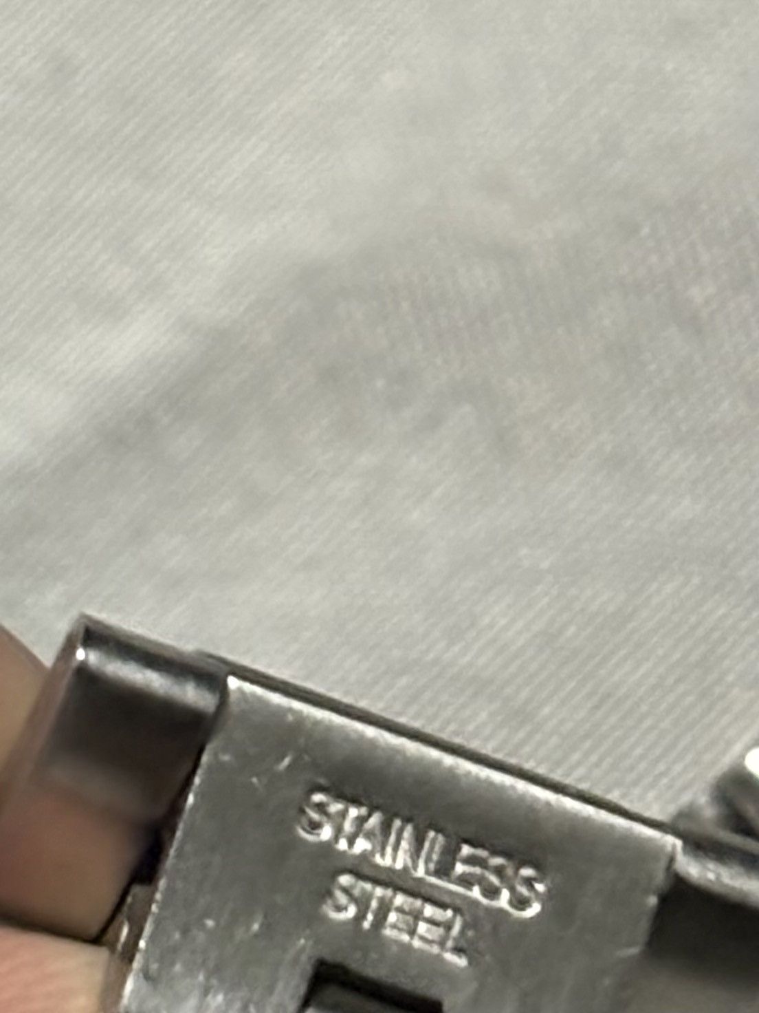 H&M × Maison Margiela Margiela x H&M Faceless Watch Belt Silver hardware bracelet Size 28 - 11 Thumbnail