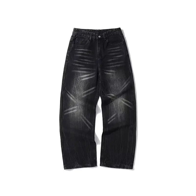 Japanese Brand × Jean Retro loose casual straight leg jeans Size US 32 / EU 48 - 6 Thumbnail