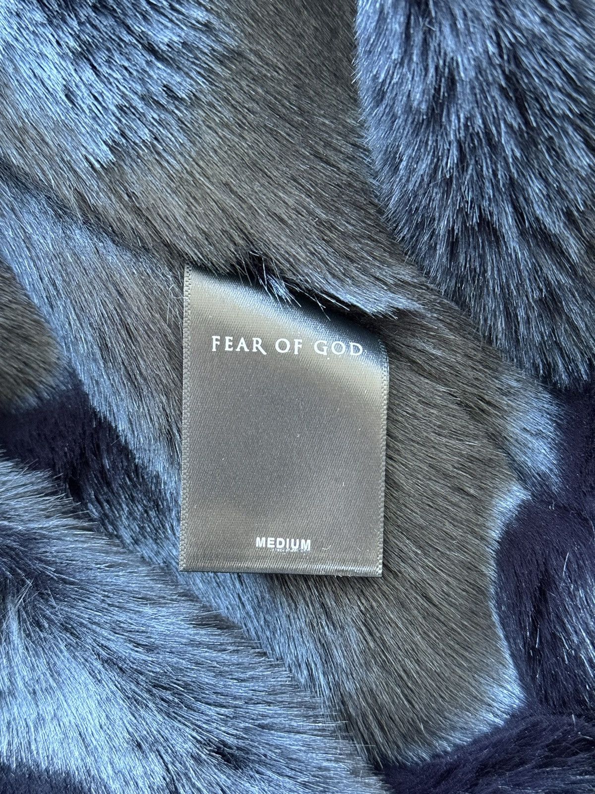 Fear of God Fear Of God fifth Vintage Military Faux Rabbit Hoodie Size US M / EU 48-50 / 2 - 5 Thumbnail