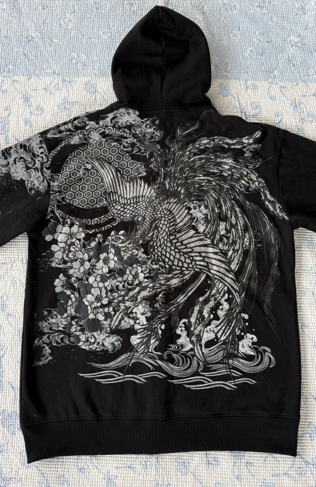Japanese Brand Phoenix Hoodie Full Print Japan Design Size US L / EU 52-54 / 3 - 11 Thumbnail