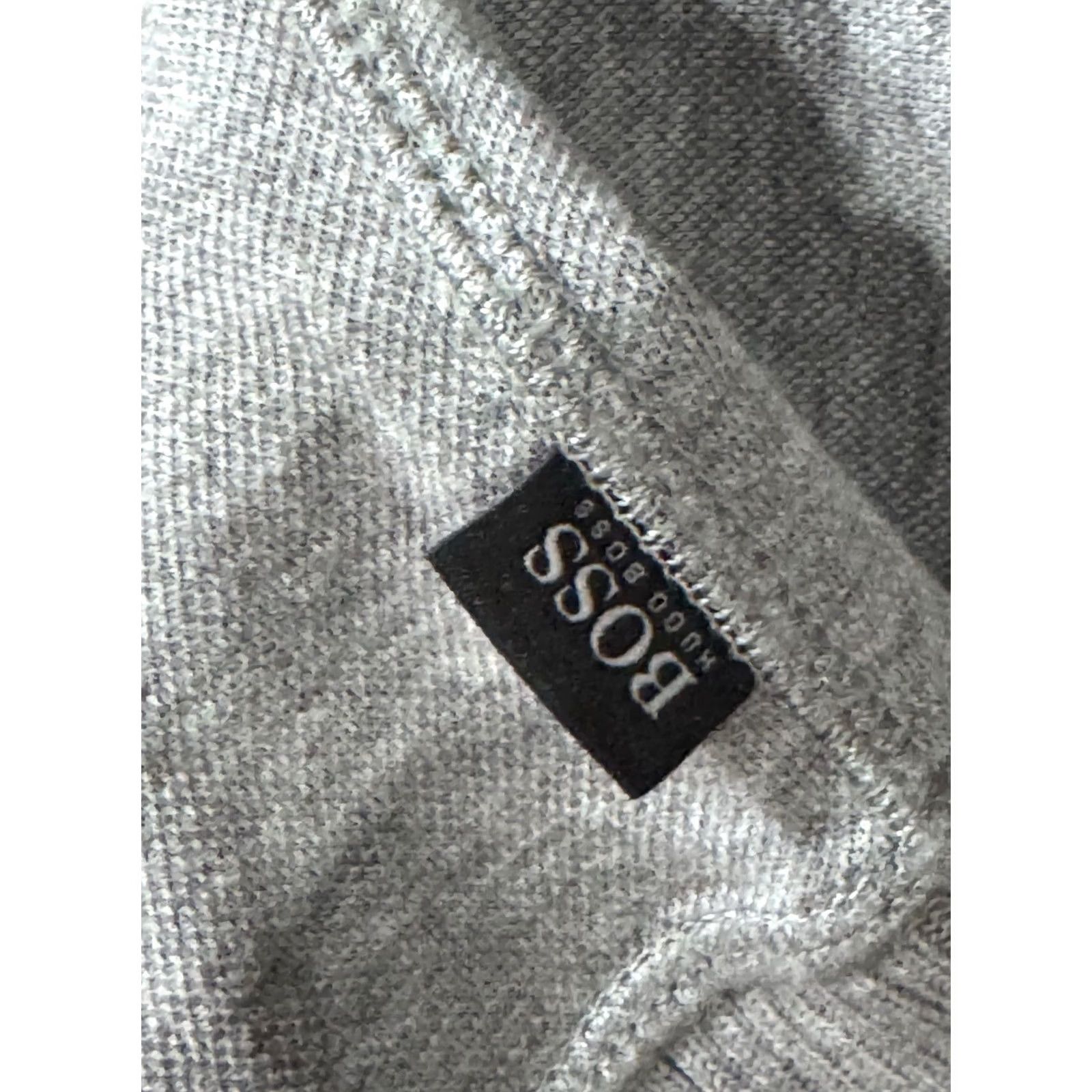 Hugo Boss Hugo Boss Gray Zippered Track SWEATER Large L Mens Size US L / EU 52-54 / 3 - 7 Thumbnail