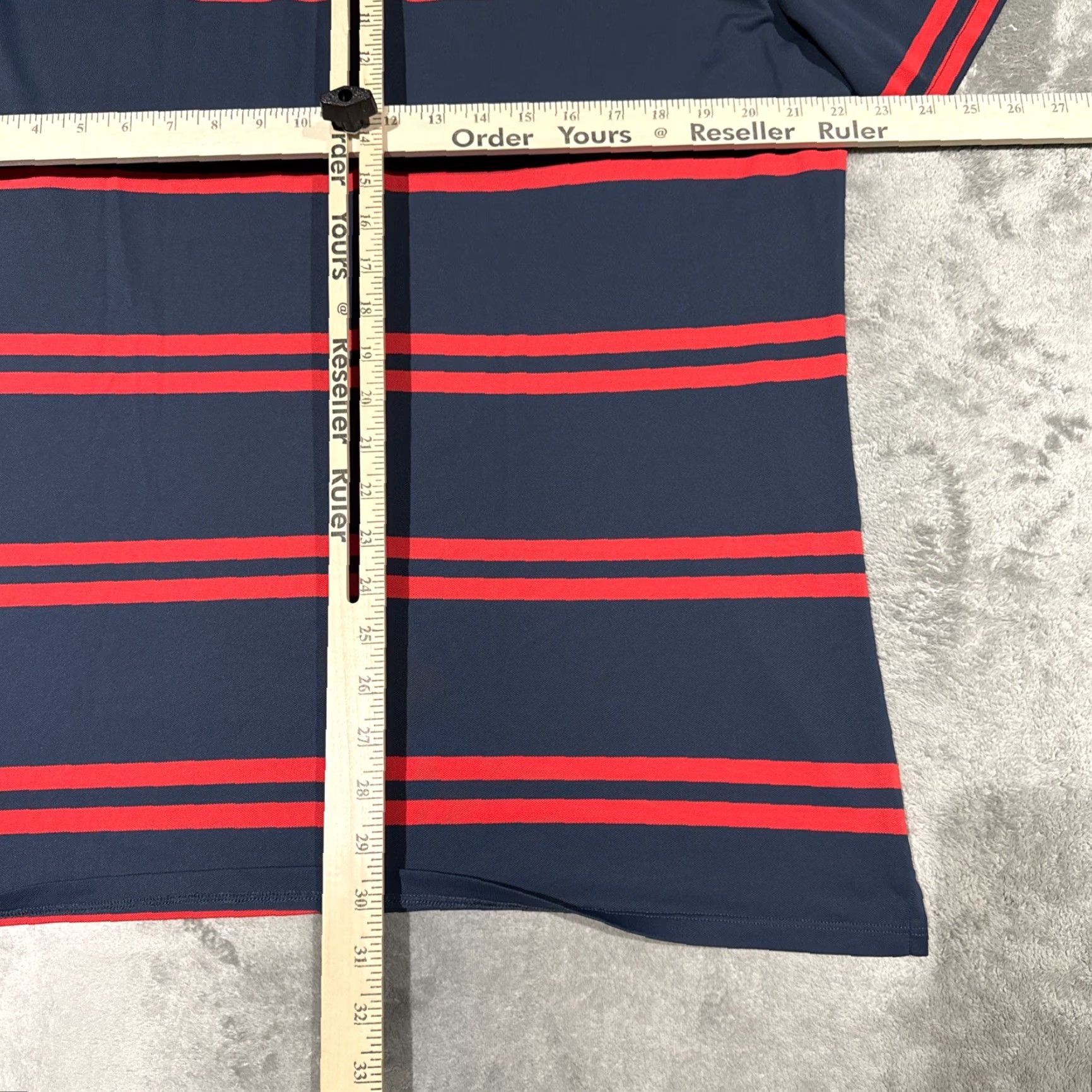 G/FORE **G/FORE Golf Polo XL Blue Striped Mens** User: **G/FORE Golf Polo Shirt XL Blue Striped Mens** Size US XL / EU 56 / 4 - 7 Thumbnail