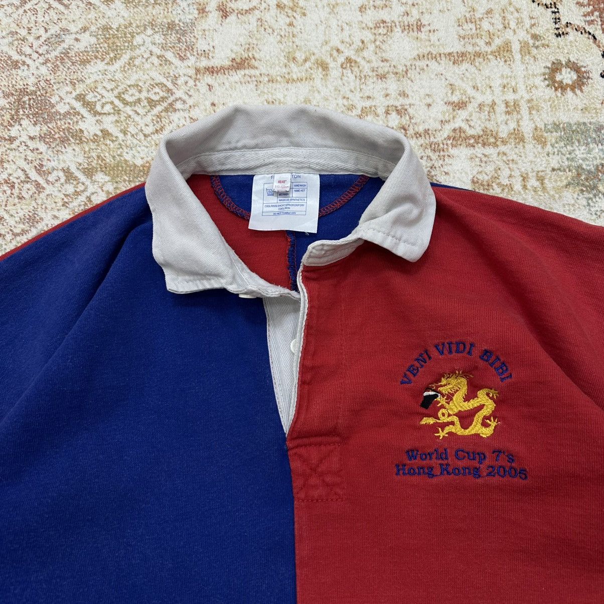 Cotton On × Japanese Brand × Mostly Heard Rarely Seen Vintage Polo Veni Vidi Bibi World Cup 7’s Hong Kong 2005 Size US XL / EU 56 / 4 - 4 Thumbnail