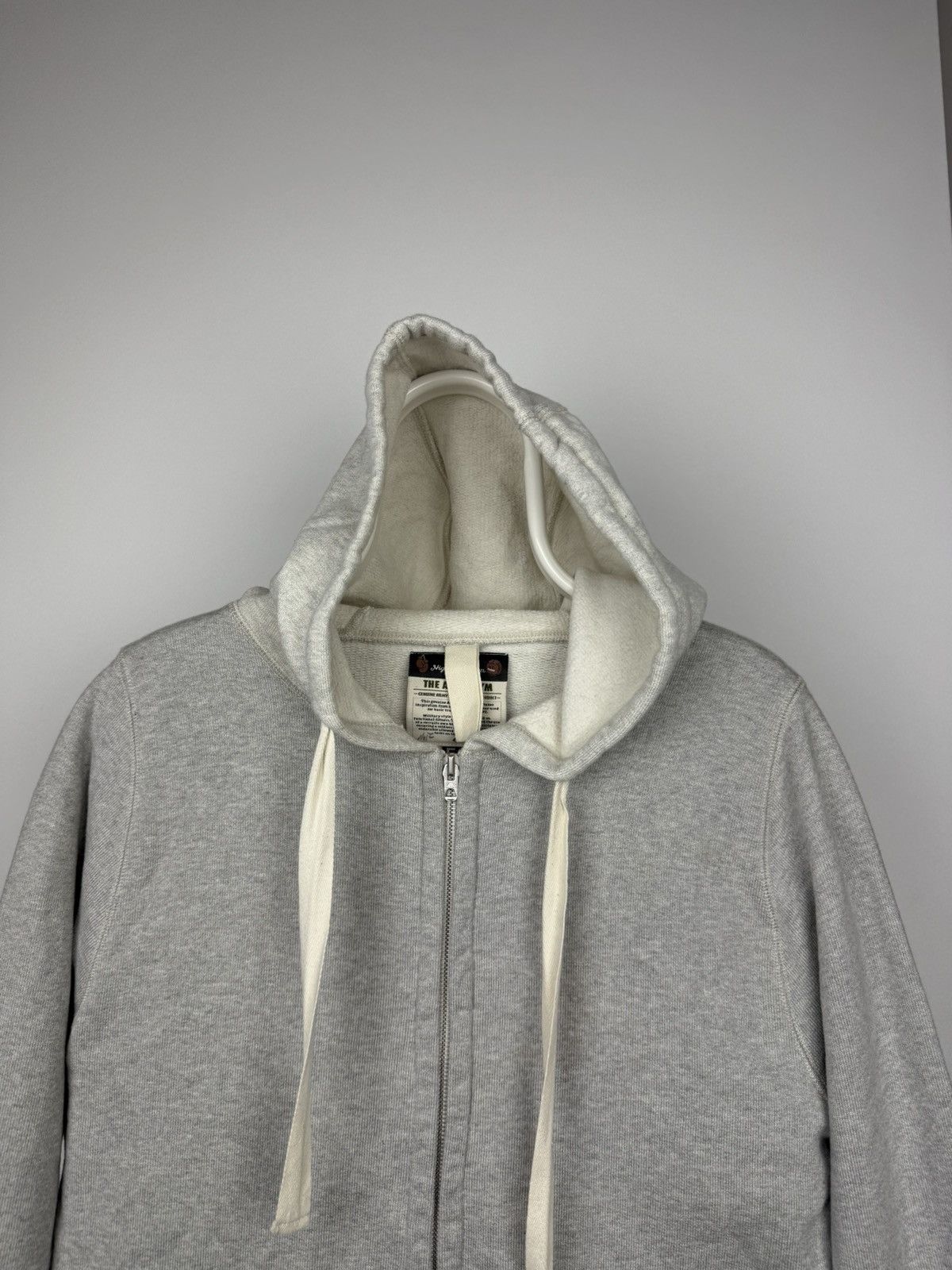 Nigel Cabourn Nigel Cabourn Slow Vintage Wooven Zip Hoodie Size US M / EU 48-50 / 2 - 2 Thumbnail