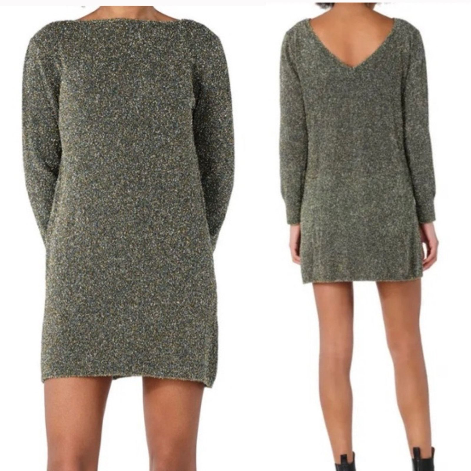 A.P.C. A.P.C. X CHARLOTTE CHESNAIS Barbara Metallic Pullover Dress Size M / US 6-8 / IT 42-44 - 1 Thumbnail