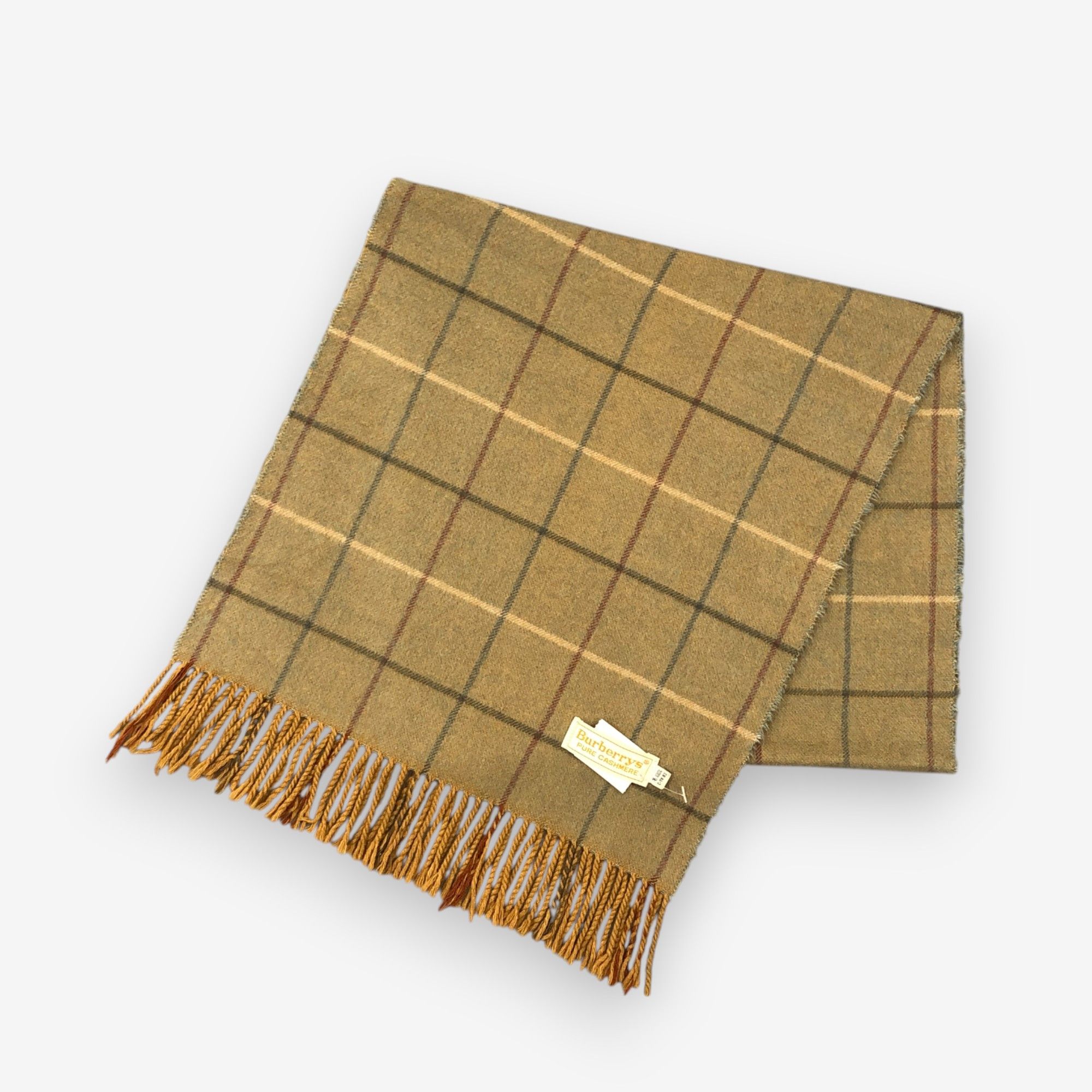 Burberry Vintage Burberry Scarf Muffler Wool Cashmere Winter Scarves Size ONE SIZE - 3 Thumbnail