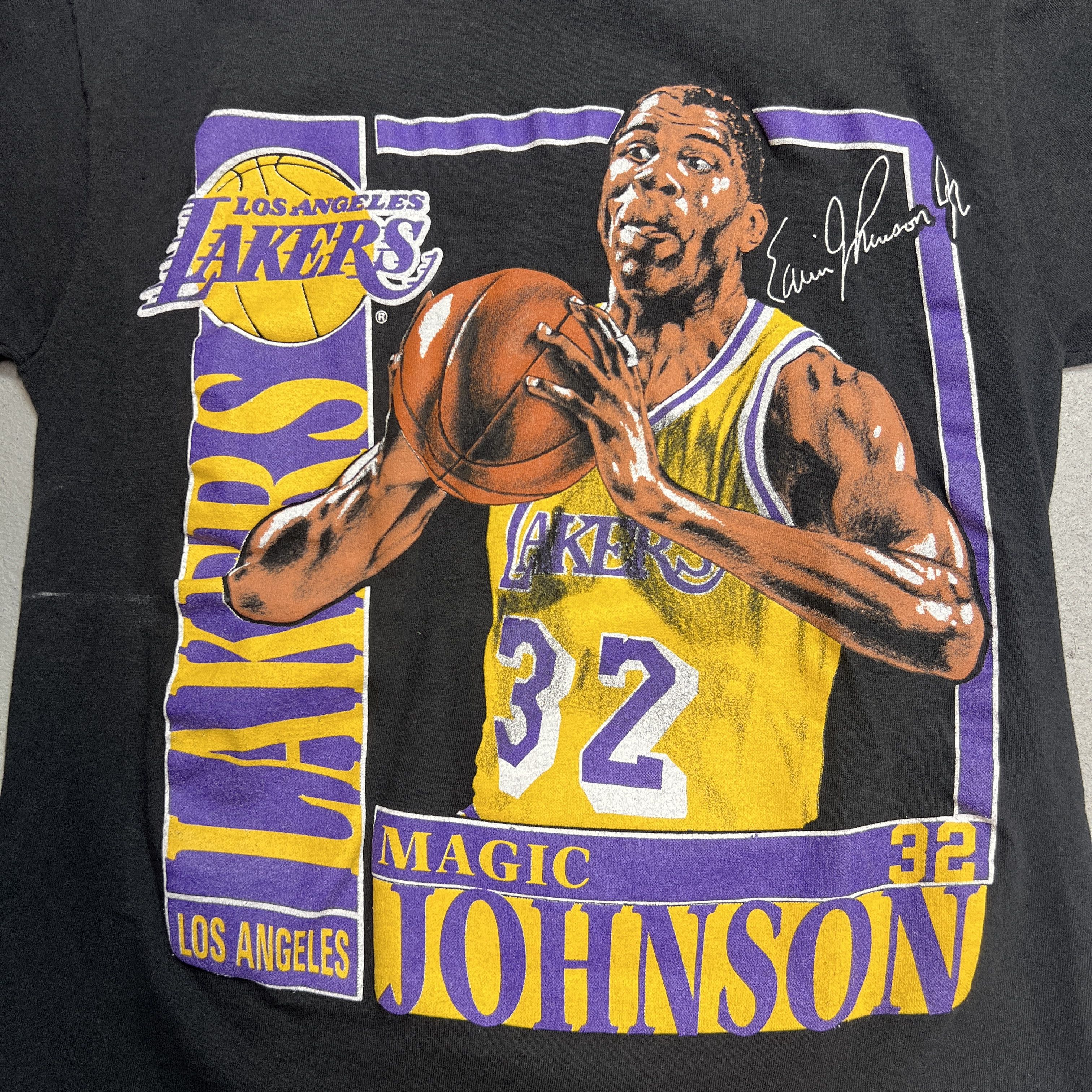 NBA × Nutmeg × Vintage Magic Johnson Stats Tee Size US M / EU 48-50 / 2 - 5 Thumbnail