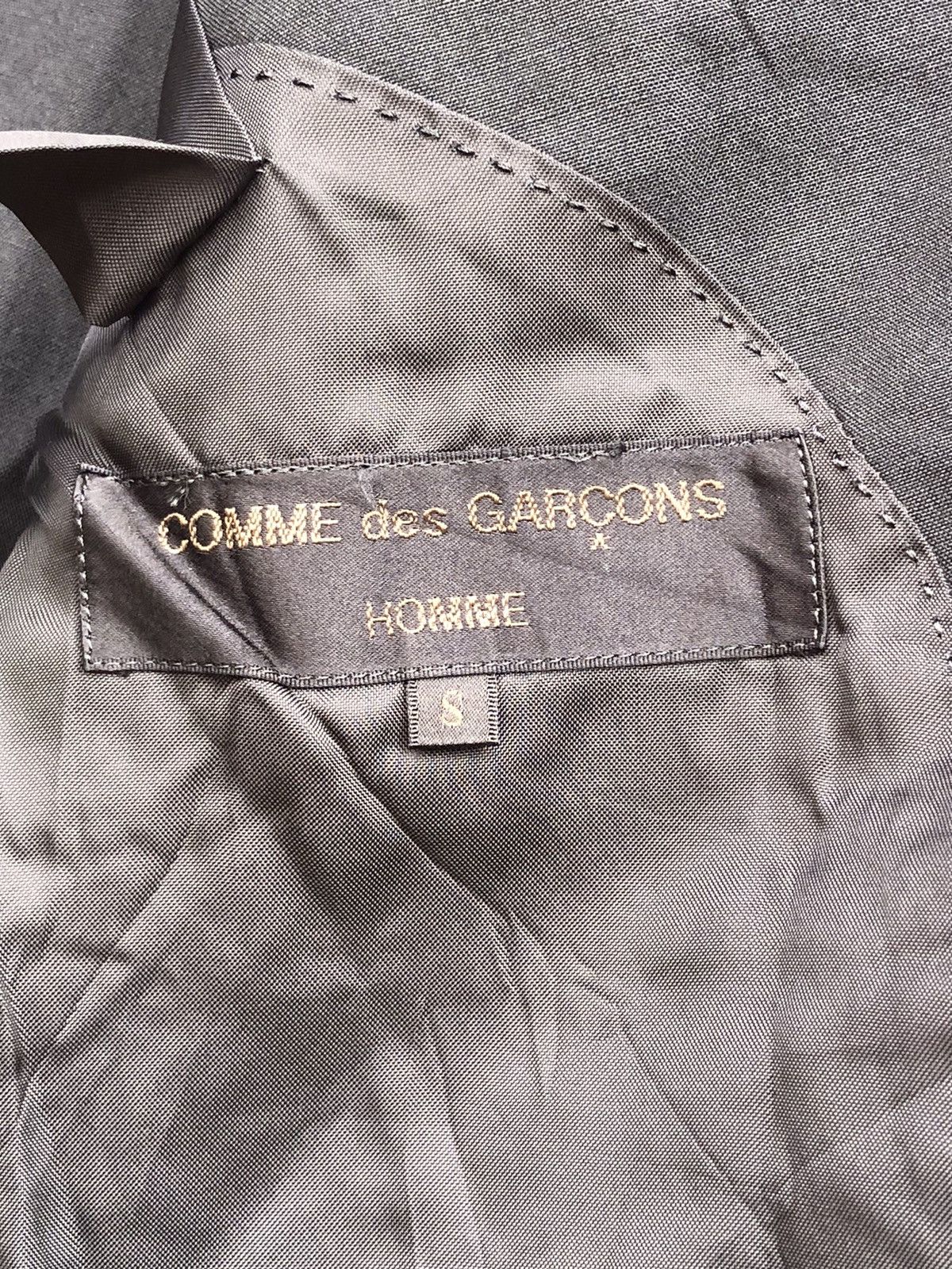 Comme des Garcons Comme des Garçons Distressed Blazer Jacket Size 40R - 18 Thumbnail