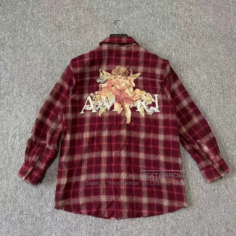 Amiri Amiri Woolen Shirt Jacket Size US S / EU 44-46 / 1 - 6 Thumbnail