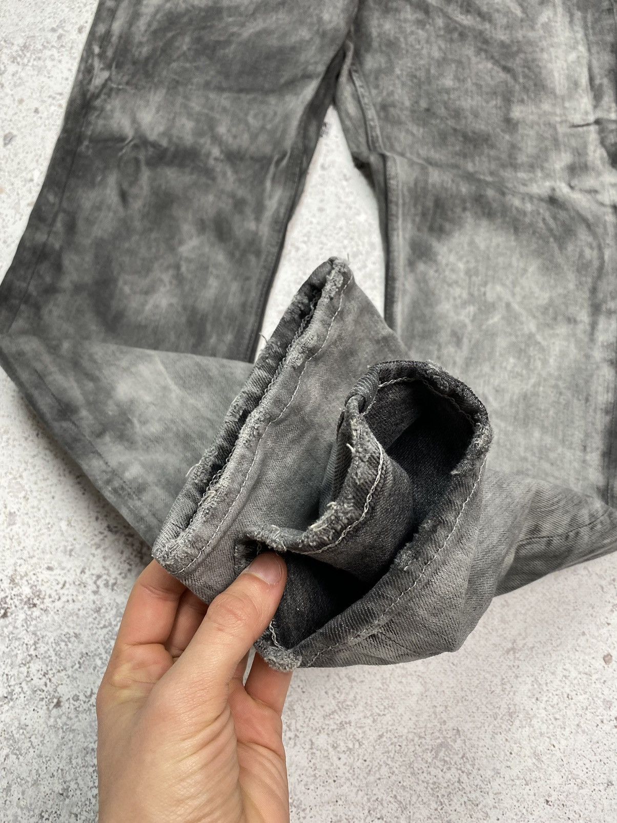 Allsaints Vintage Allsaints Rex 32 Jeans Bleached Distressed Denim Men Size US 32 / EU 48 - 8 Thumbnail