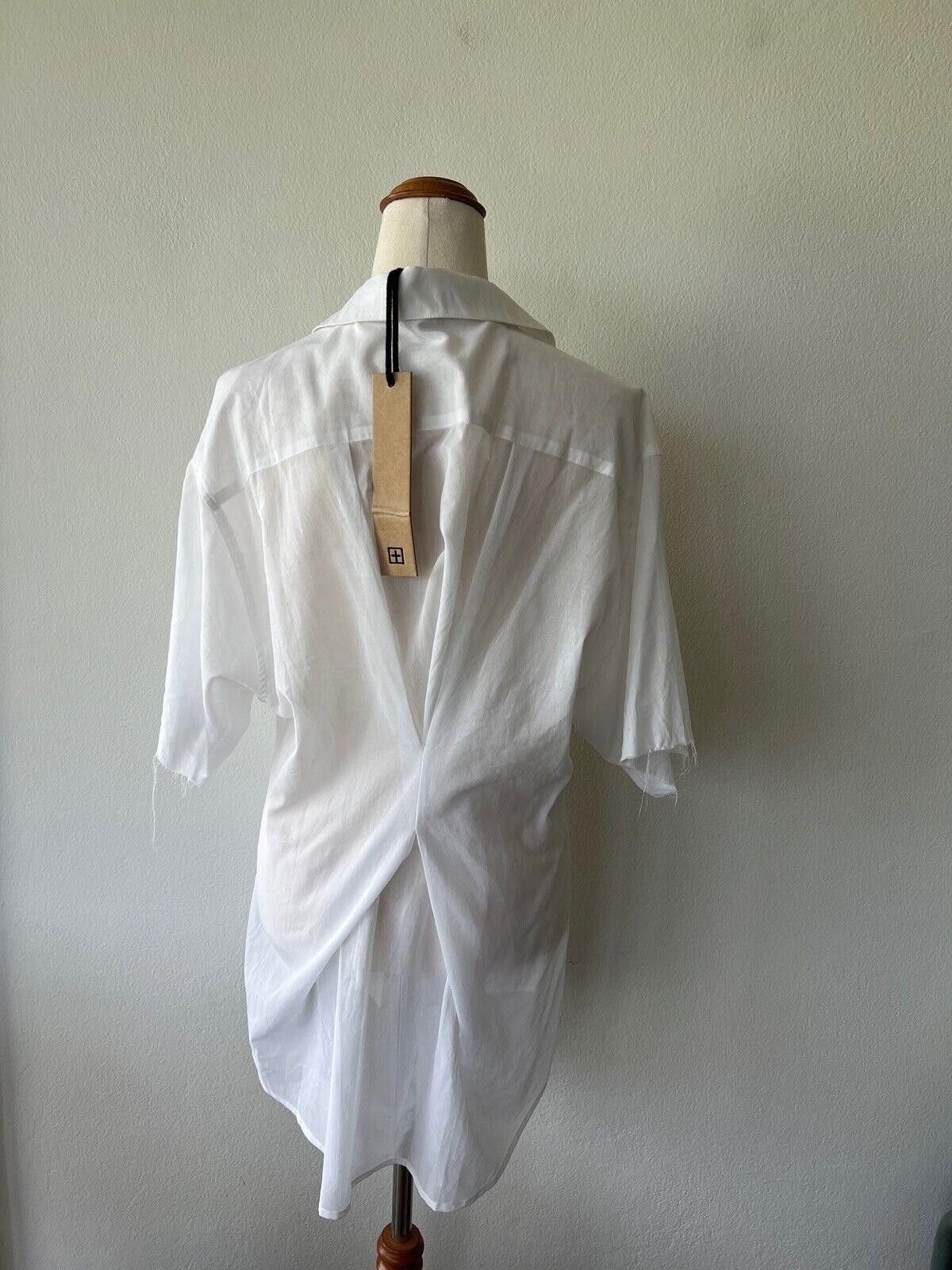 Ksubi new Ksubi womens tee t shirt top small s white sheer raw Size S / US 4 / IT 40 - 5 Thumbnail