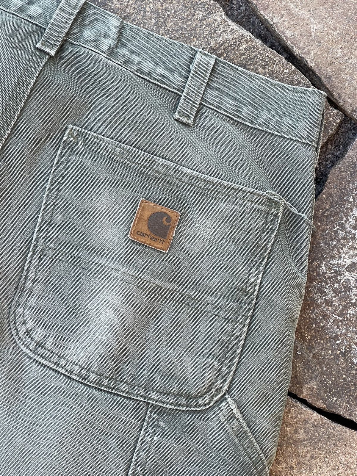 Carhartt 90’s Vintage Carhartt double knee cargo khaki pants Size US 33 - 7 Thumbnail