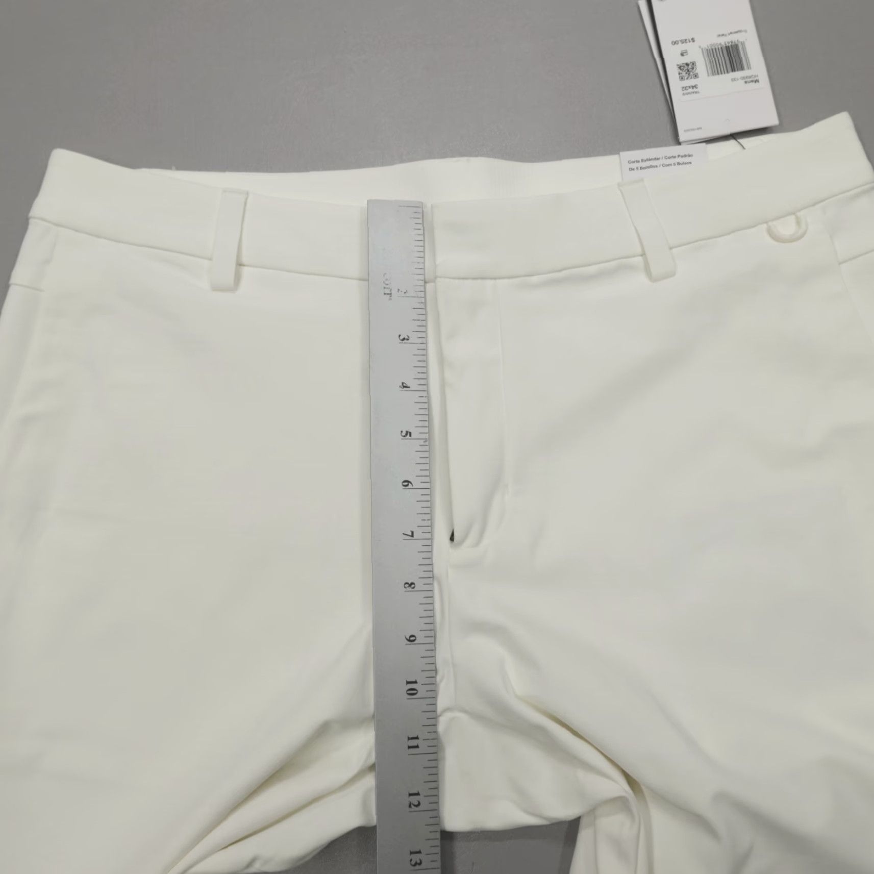 Nike Nike 24.7 PerfectStretch 5 Pocket Pants Mens Size 34x32 Dri FIT HQ6930-133 Plain White Size US 34 / EU 50 - 7 Thumbnail