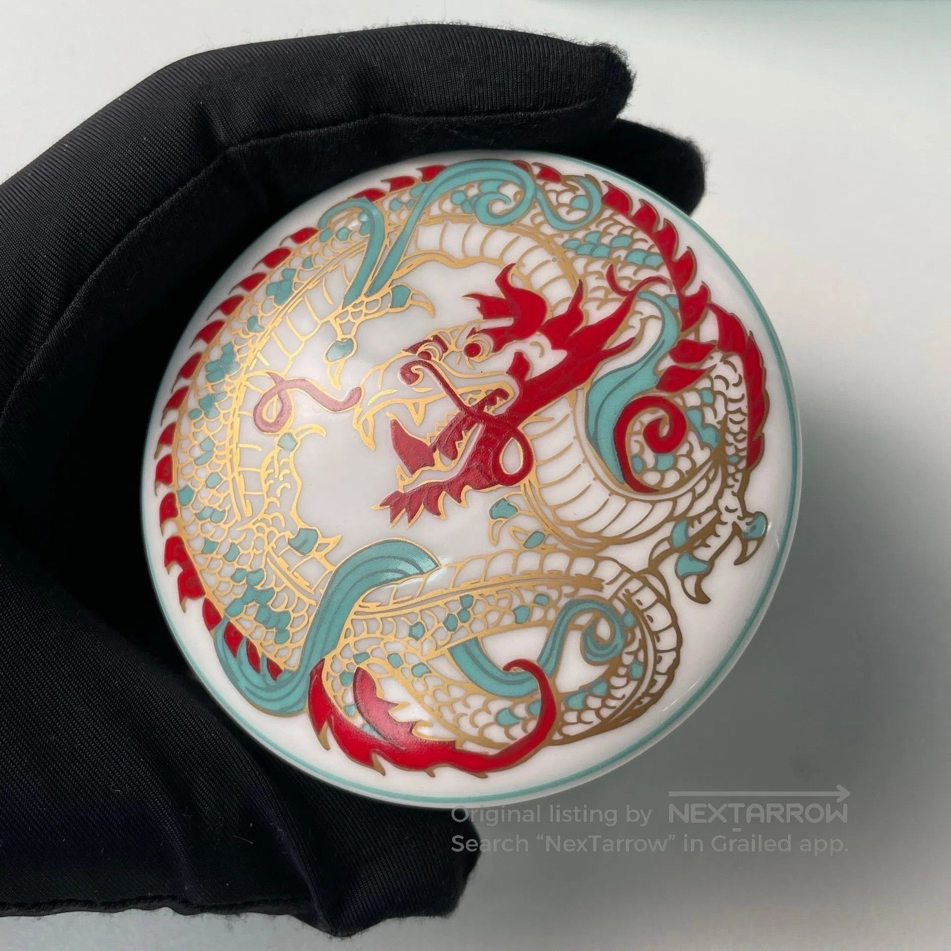 Tiffany & Co. Tiffany & Co. Dragon-patterned ceramic jewelry jar| Size ONE SIZE - 2 Thumbnail