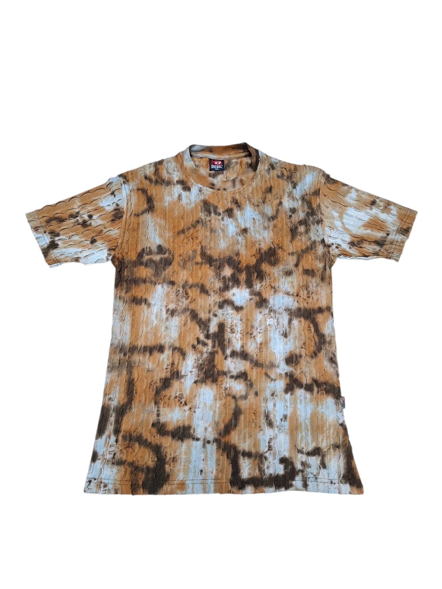 Diesel DIESEL VINTAGE 00S TYE-DYE AVANT GARDE TEE Size US S / EU 44-46 / 1 - 1 Thumbnail