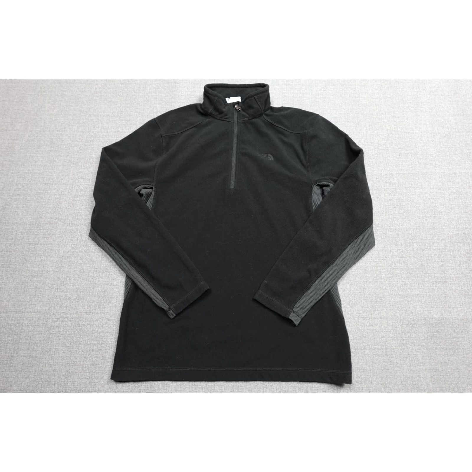 The North Face The North Face Sweater Men M Black Pullover 1/4 Zip Hiking Base Layer Size US M / EU 48-50 / 2 - 2 Thumbnail