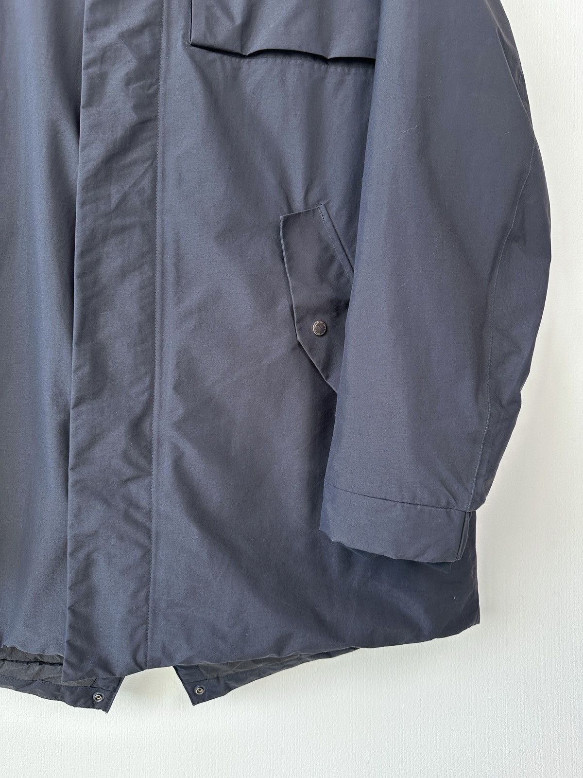 NN07 NN07 Jasper 8208 Technical 2-Layer Fishtail Parka Navy Blue Size US XXL / EU 58 / 5 - 11 Thumbnail