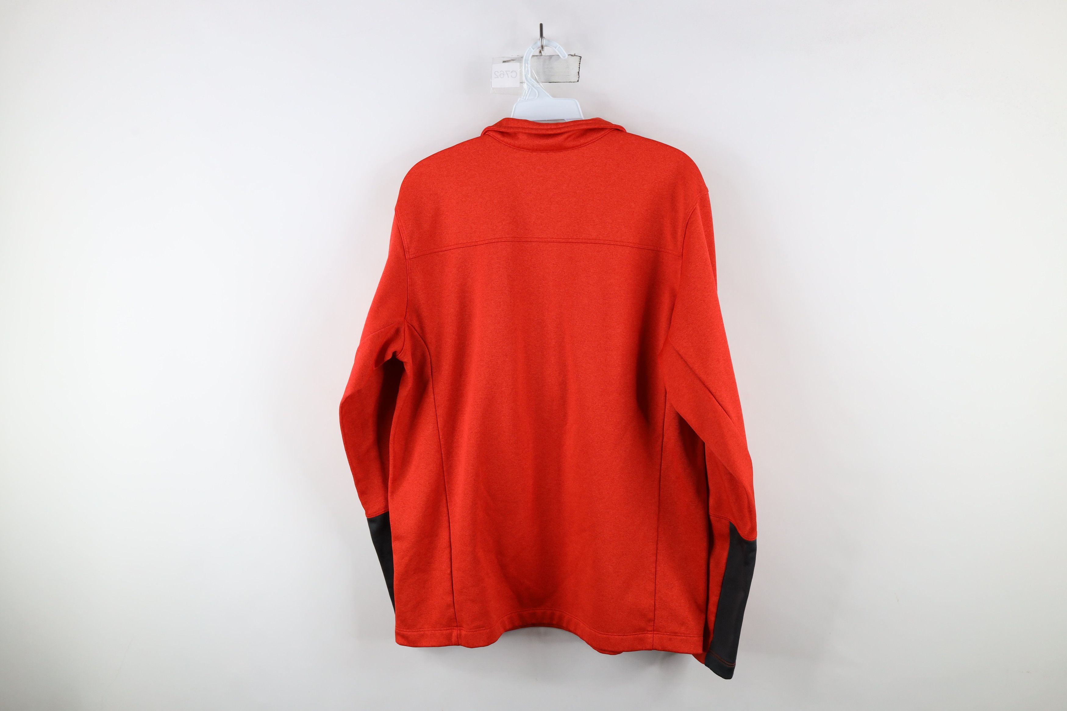 The North Face × Vintage The North Face Canyonlands Half Zip Pullover Sweater Red Size US L / EU 52-54 / 3 - 9 Thumbnail