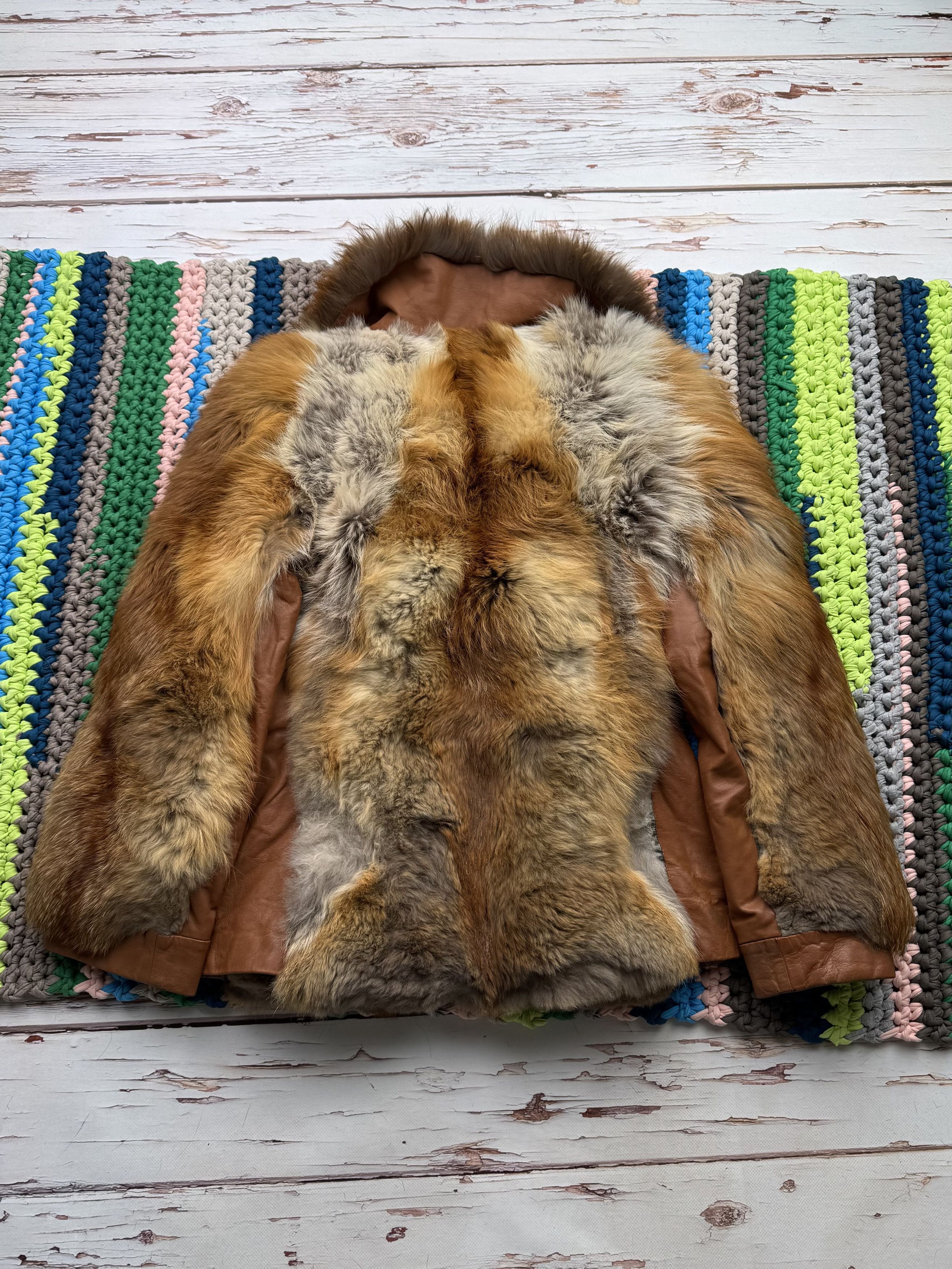 Vintage Vintage Real Fur Jacket (D15) Size M / US 6-8 / IT 42-44 - 11 Thumbnail
