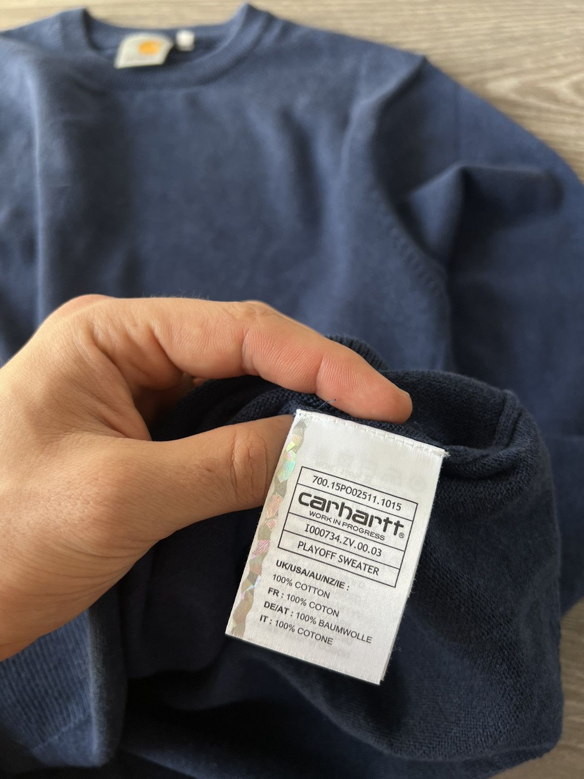 Carhartt × Carhartt Wip ‼️Carhartt Box Logo Knitwear Casual Sweater‼️ Size US S / EU 44-46 / 1 - 15 Thumbnail