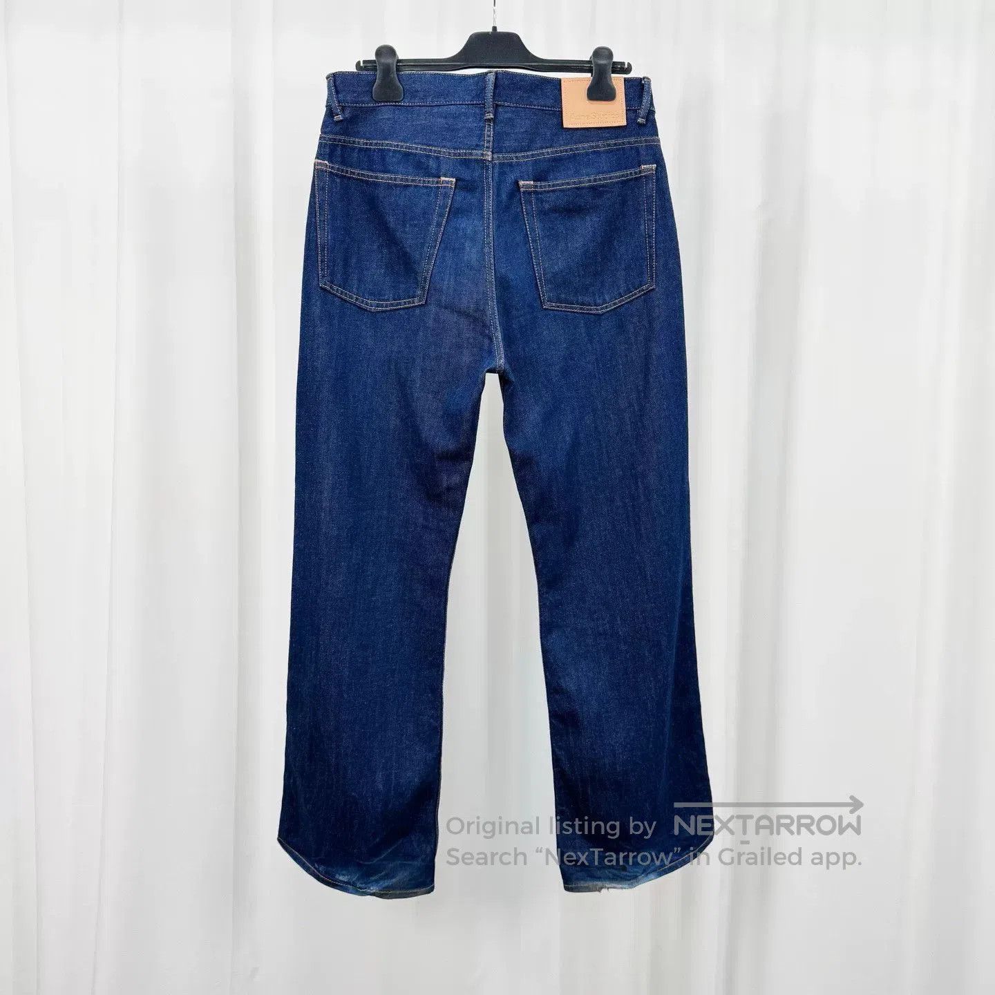 Acne Studios acne studios denim pants with leather label. Size US 31 - 2 Thumbnail