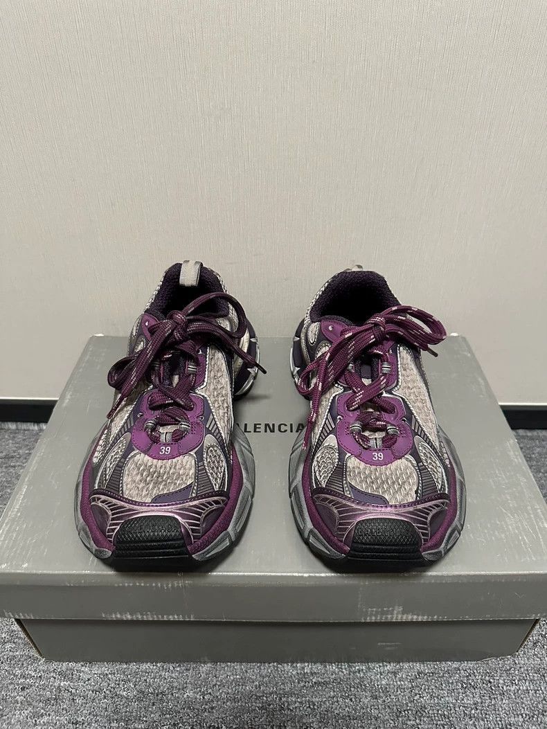 Balenciaga Balenciaga Low Top Dad Sneakers in Purple-2506 Size US 8 / EU 41 - 2 Thumbnail